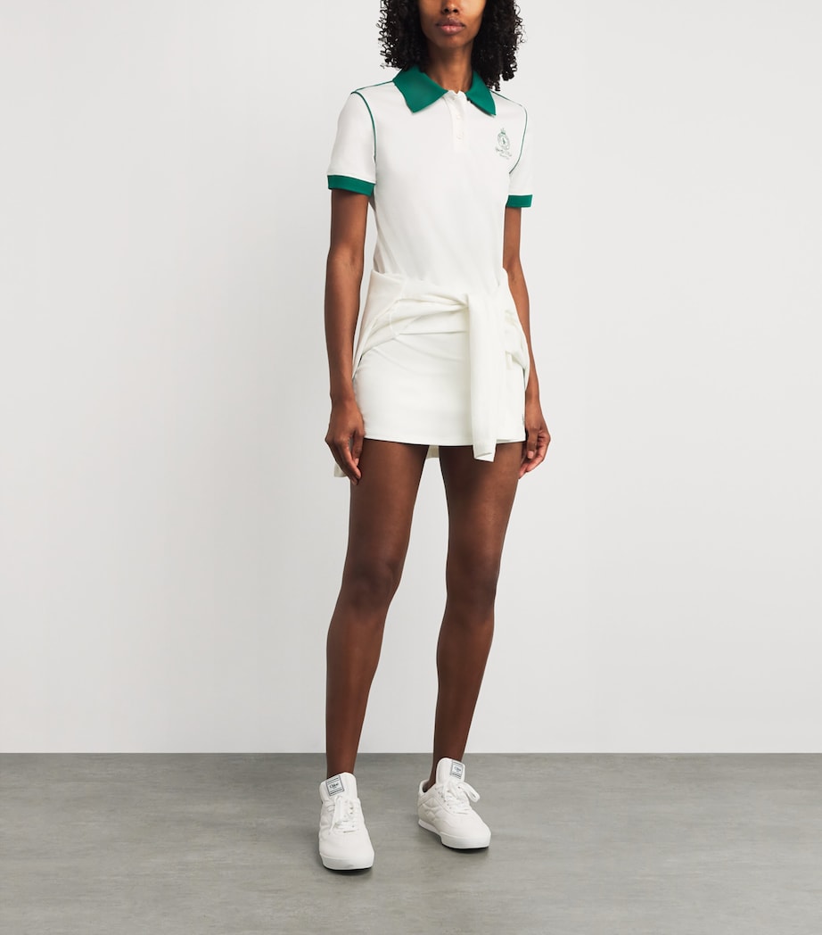 Crown 70s Polo Shirt WHITE/ALPINE Image 2
