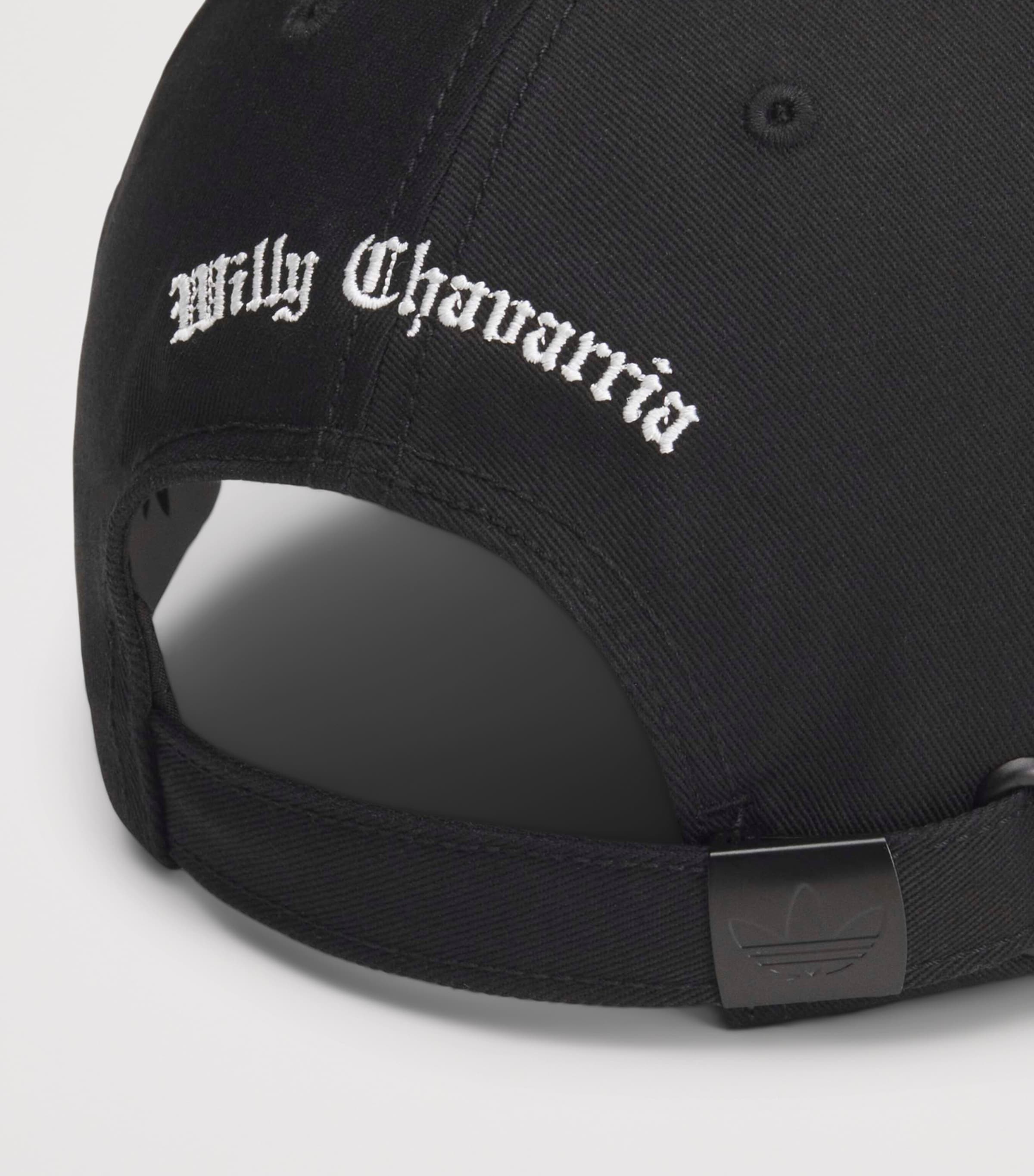 Willy Chavarria x adidas Originals Crest Baseball Cap Black Image 4