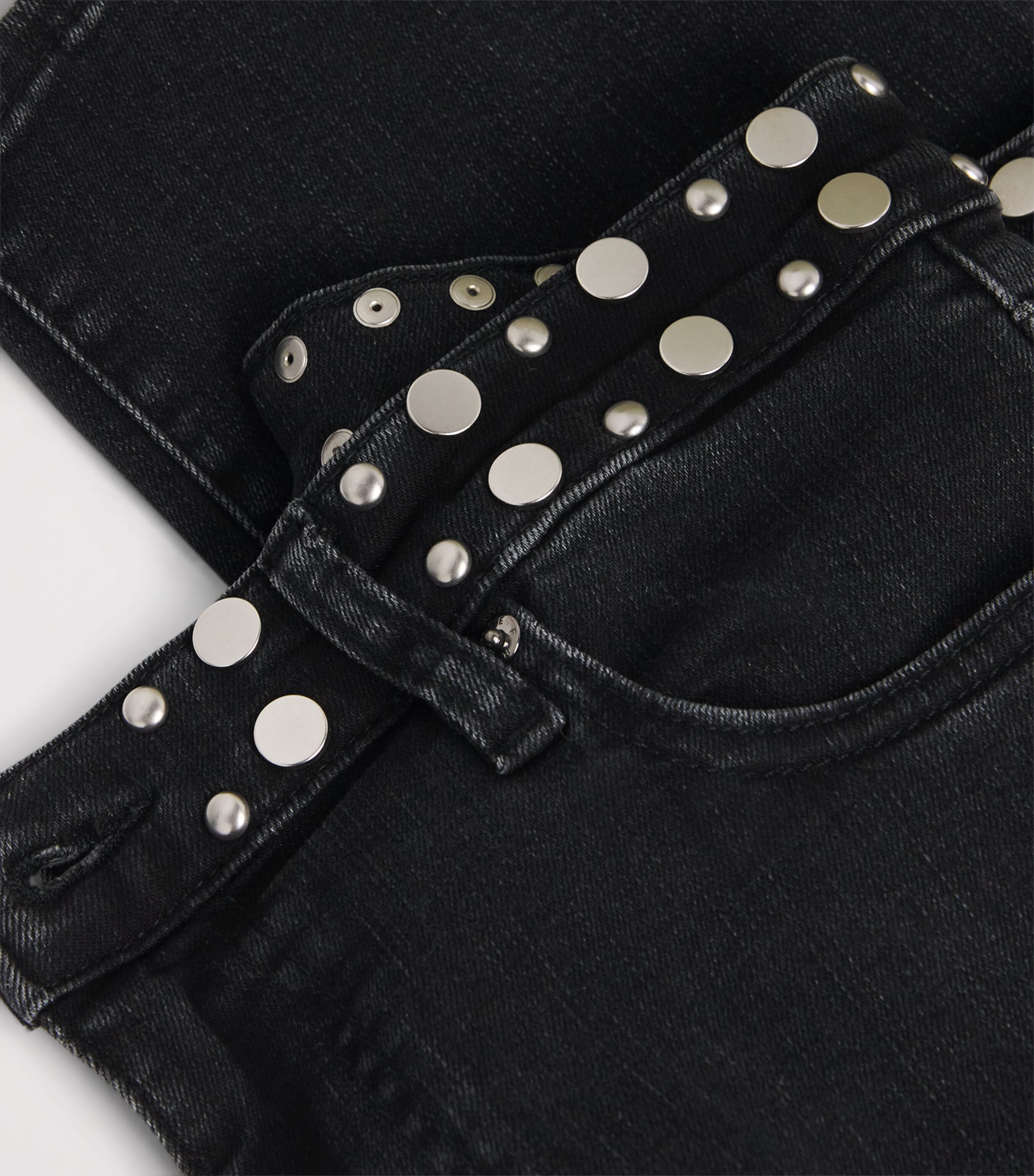 Studded Le Sleek Straight Jeans METEOR Image 5