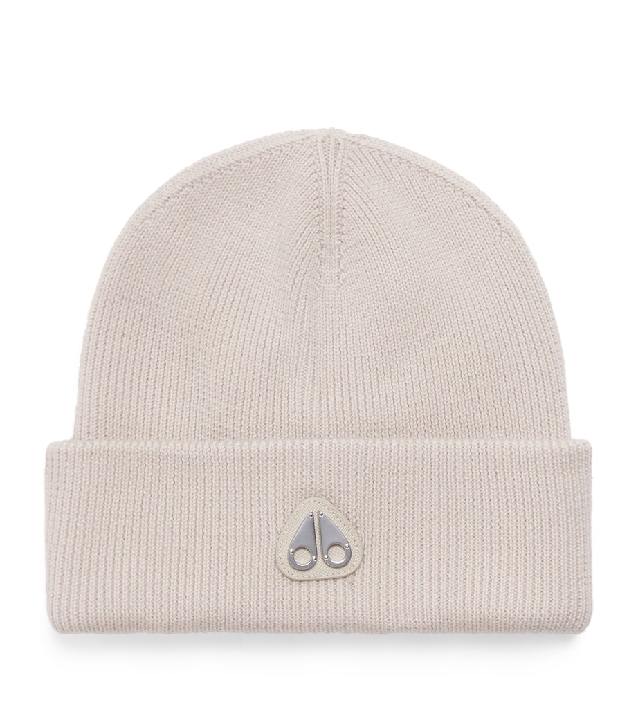 Wool Logo Beanie 1705ALABASTER Image 1
