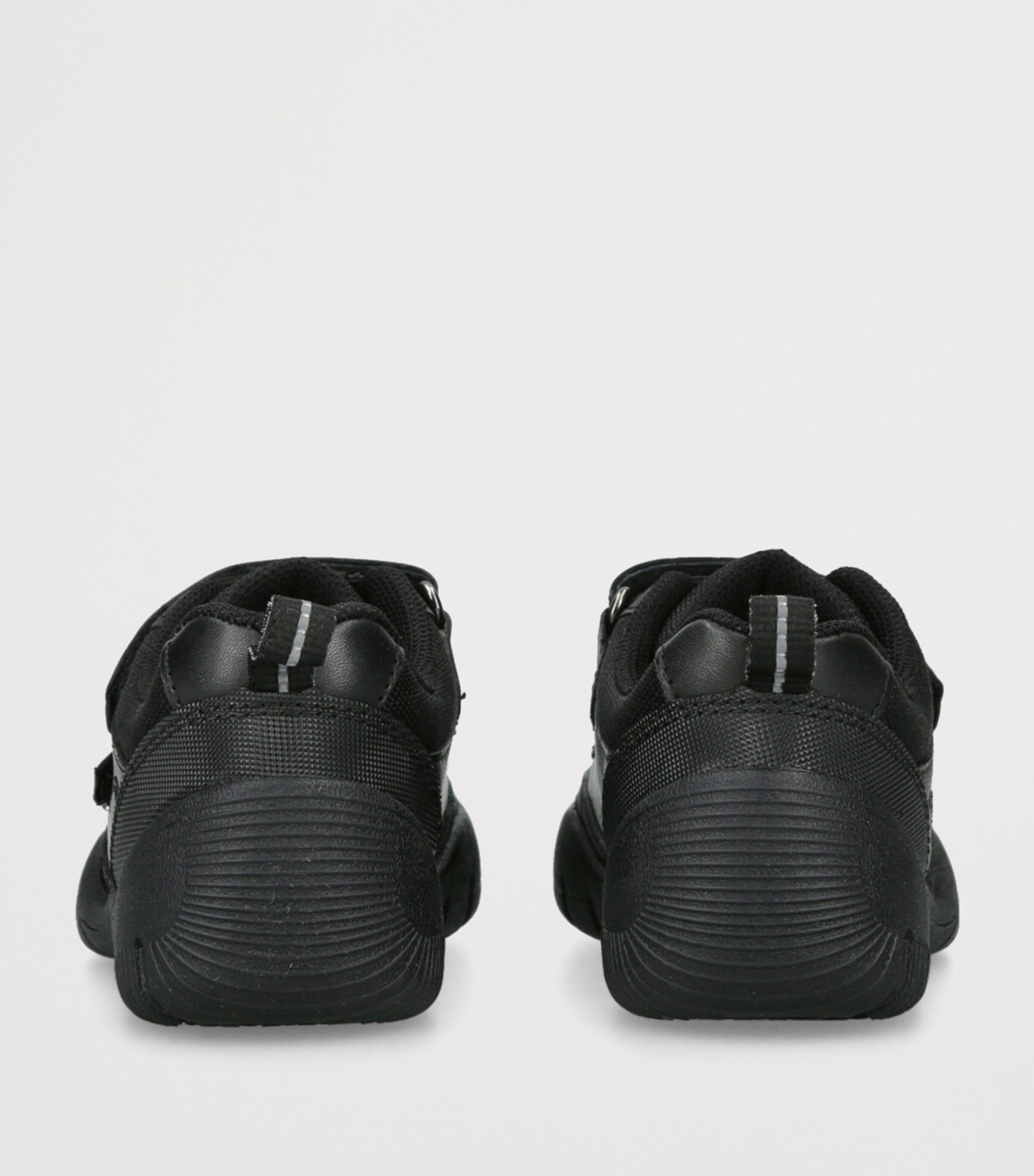 Start-Rite Leather Quad School Shoes Black Image 2