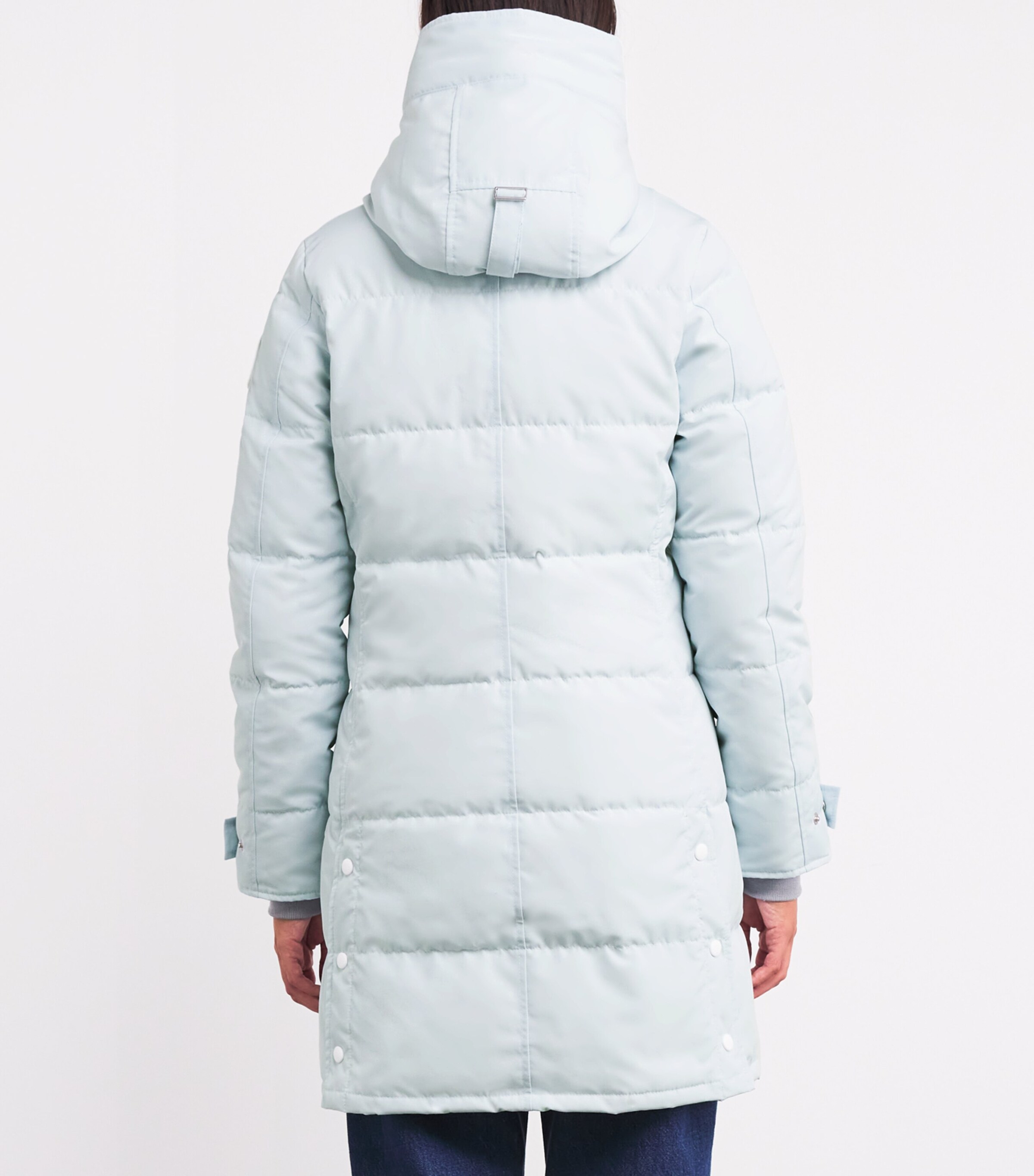 Canada Goose Womens Down Water-Repellent Shelburne Parka Frost Image 4