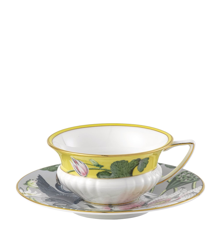 Wonderlust Waterlily Teacup and Saucer MULTI Image 1