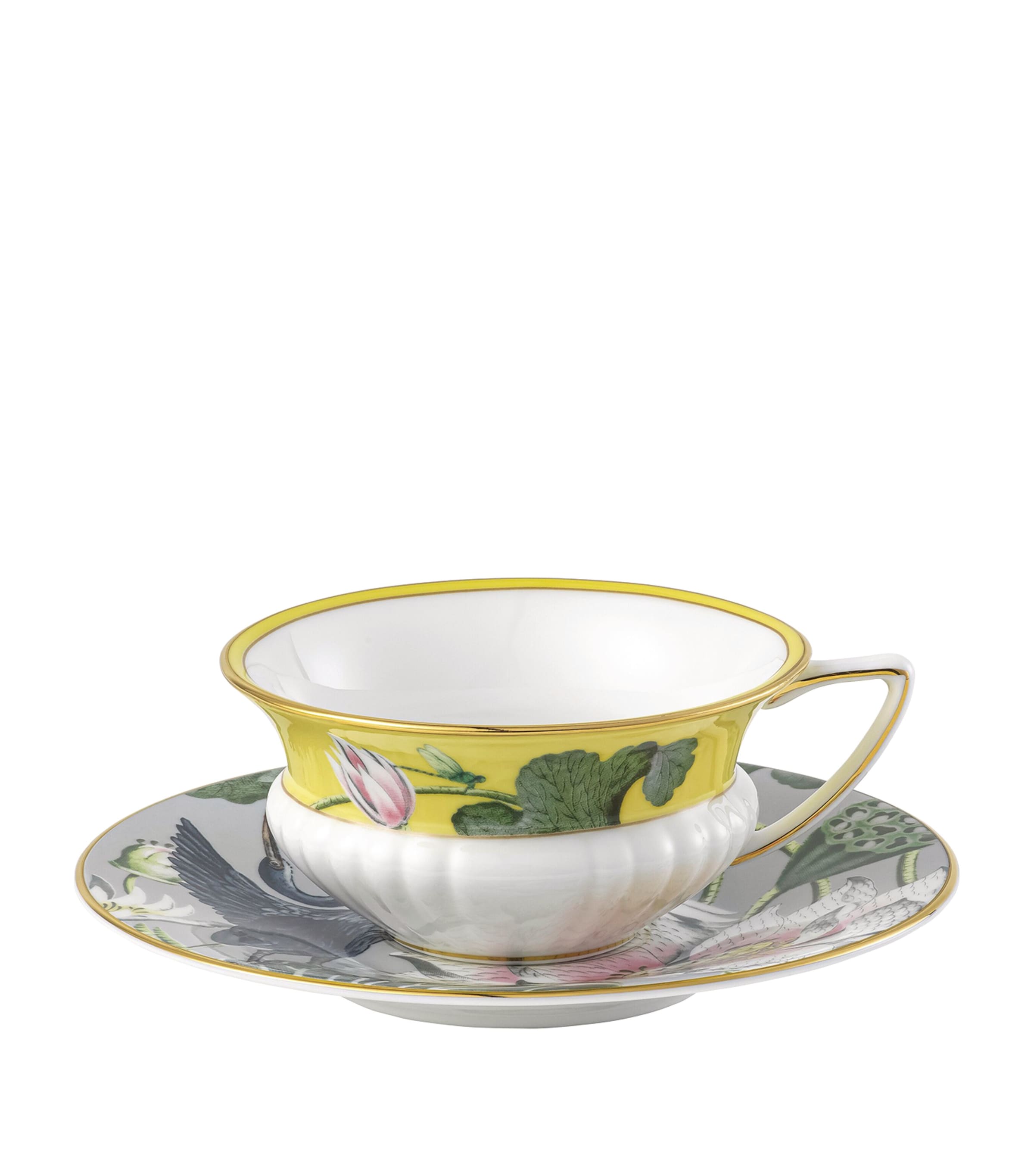 Wedgwood Wonderlust Waterlily Teacup and Saucer | Dining | Tableware | Tea Cups & Saucers | Designers | Wedgwood