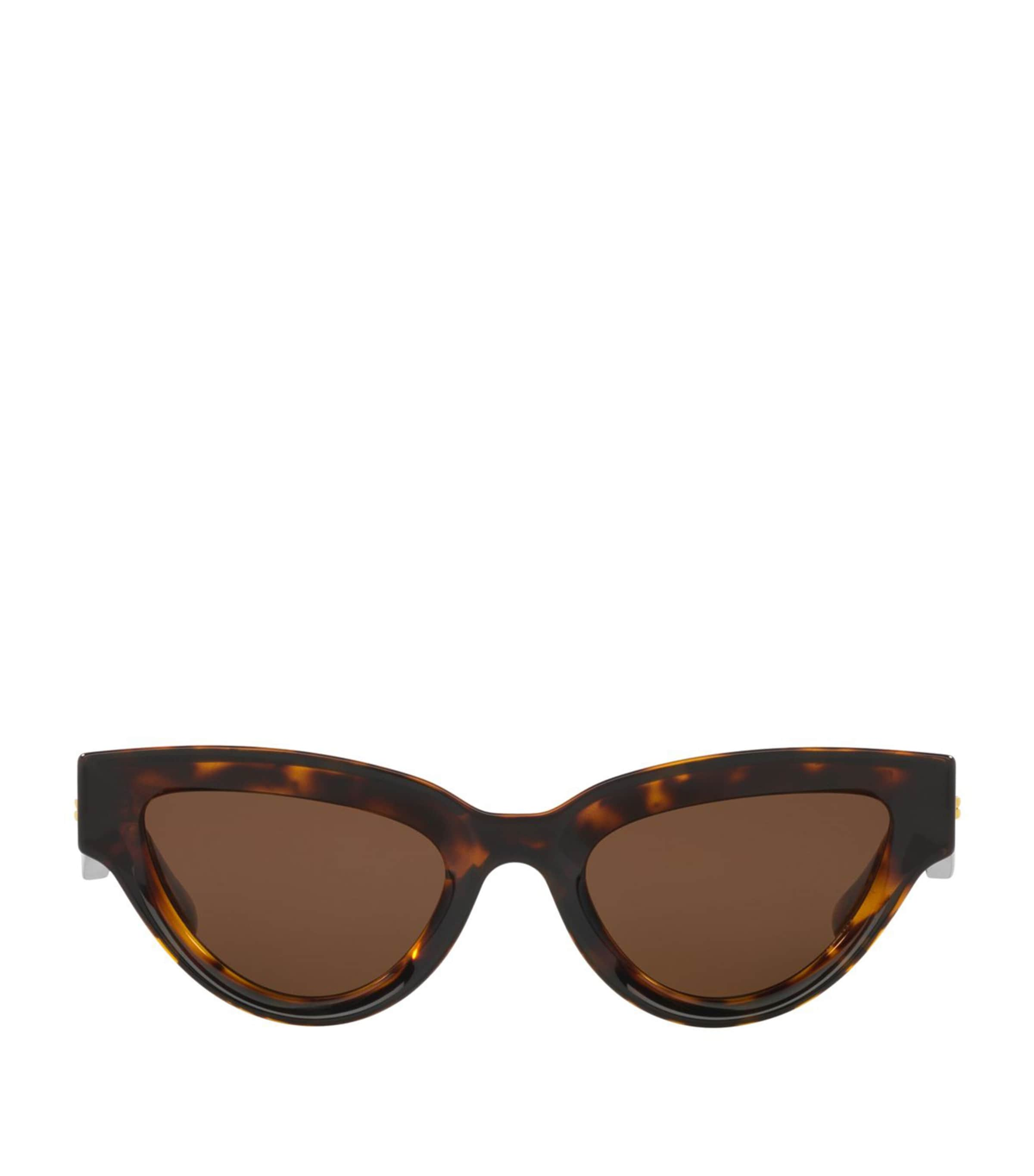 Bottega Veneta Injected 06j000413 Sunglasses In Brown