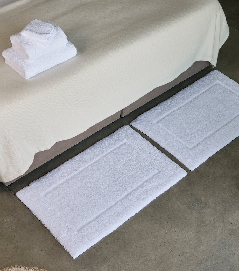 Abyss & Habidecor Egyptian Cotton Must Bath Mat (50cm x 80cm) Blue Stone Image 6