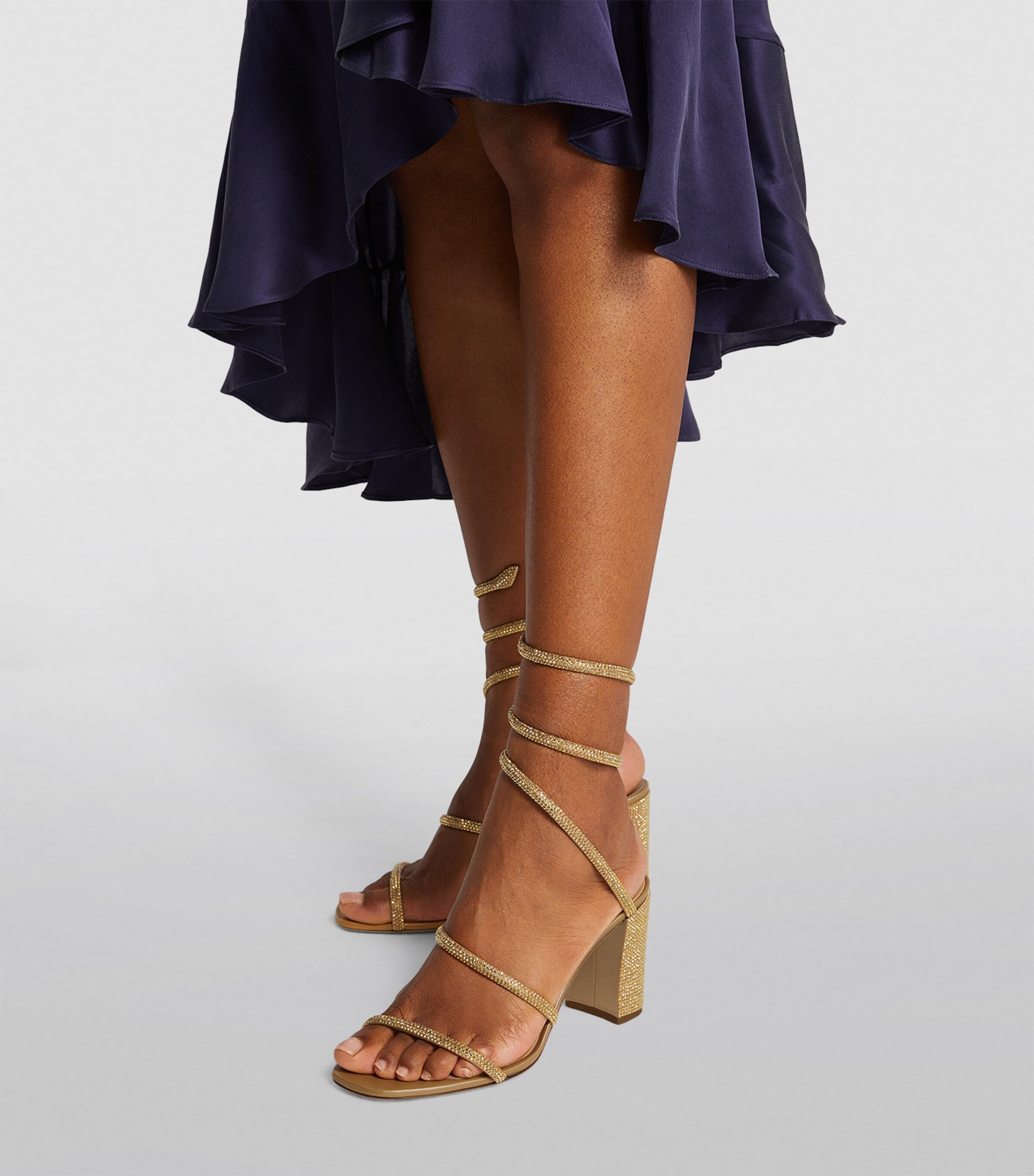 Embellished Cleo Sandals 80 GOLD Image 2