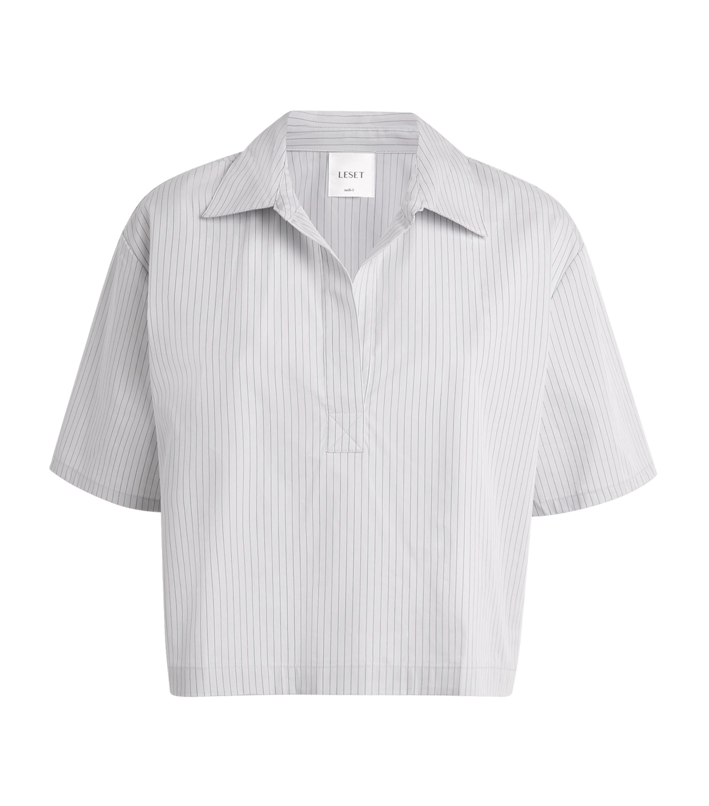 Stripe Yoshi Polo Shirt DOVE/FOREST STRIPE Image 1