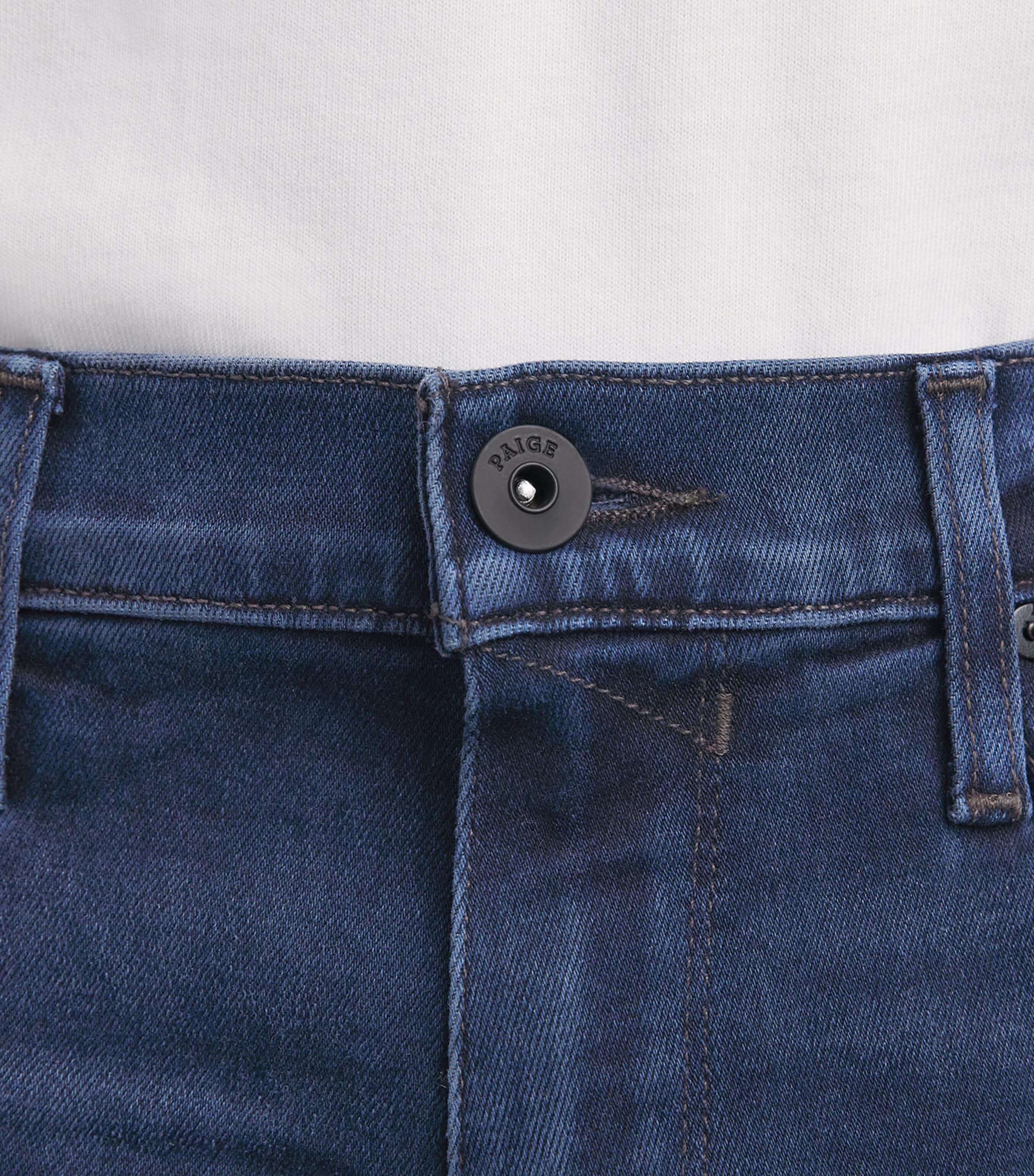 PAIGE Mens Doheny Relaxed Straight Jeans Jenkins Image 3