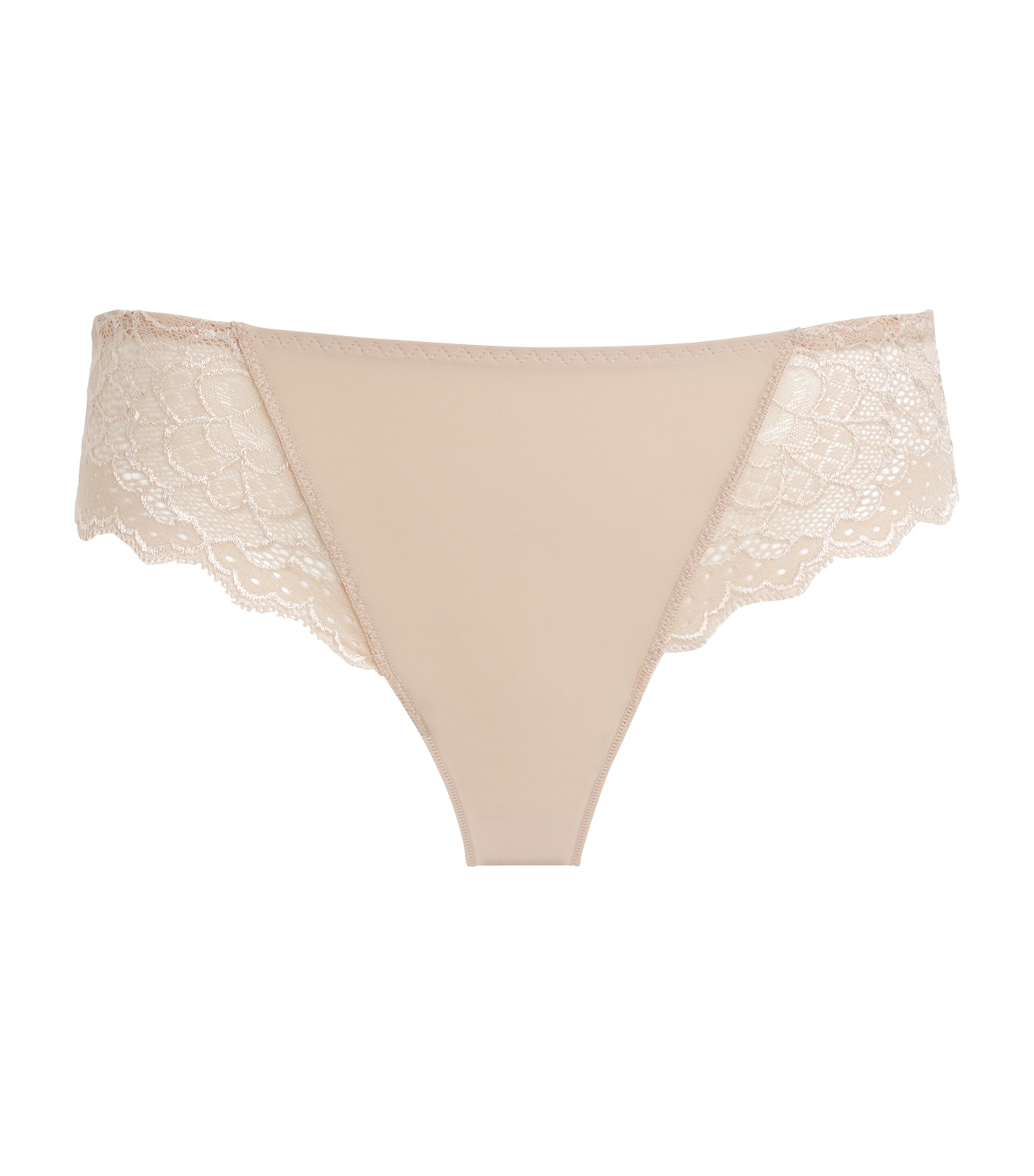 Simone Perele Lace Caresse Briefs In Pink