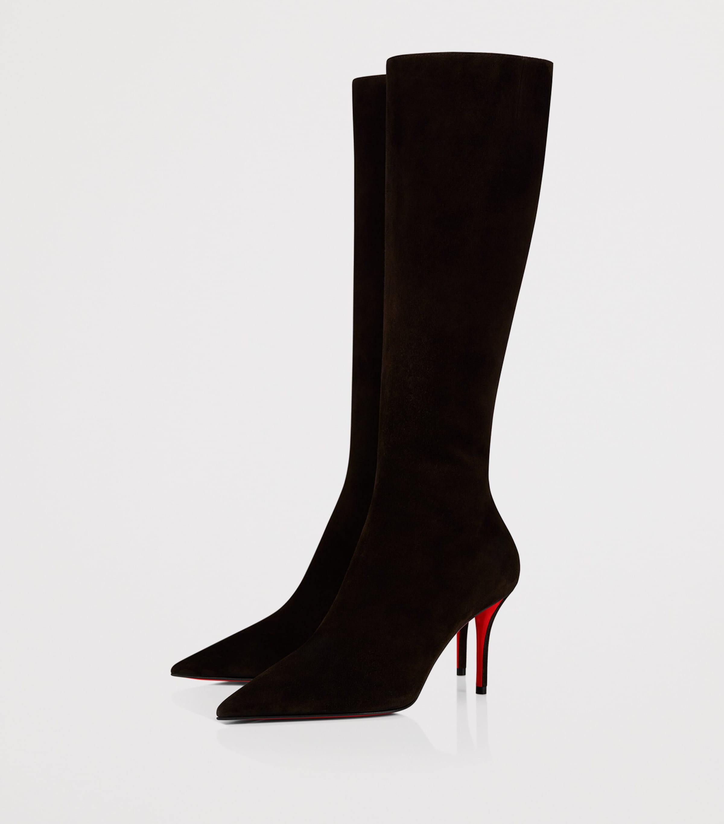 Miss Z Botta Suede Knee-High Boots 80 7164 Image 3