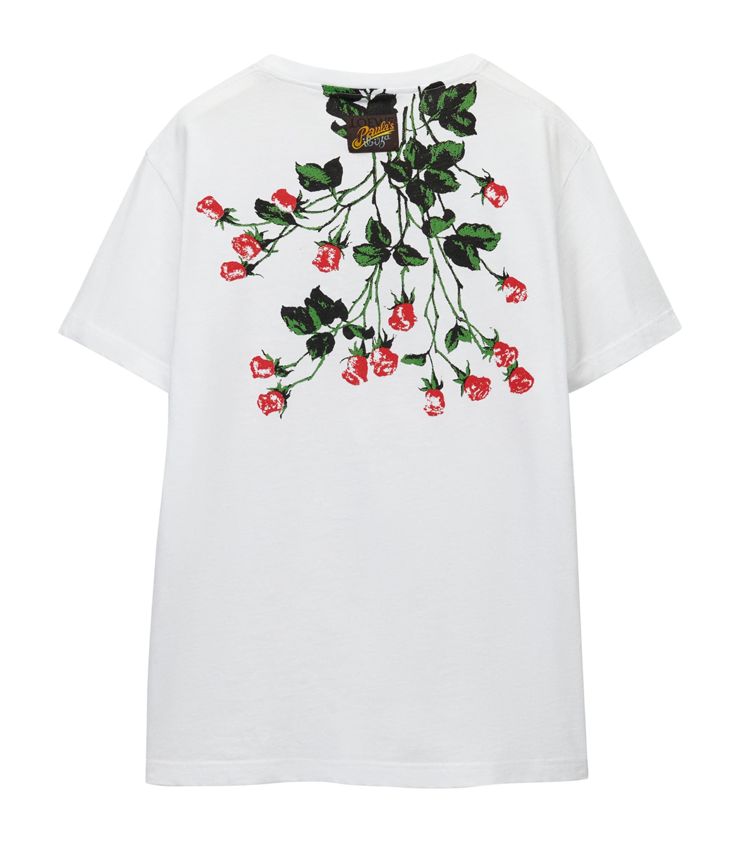 LOEWE x Paula's Ibiza Floral Logo T-Shirt | Harrods DE LOEWE x Paula's Ibiza Floral Logo T-Shirt | Harrods DE