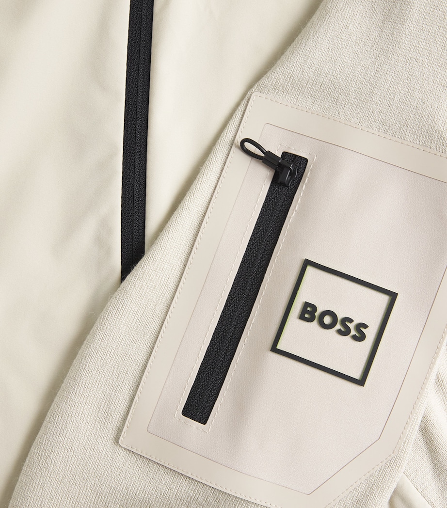 BOSS Mens Water-Repellent Blouson Jacket Light Image 6