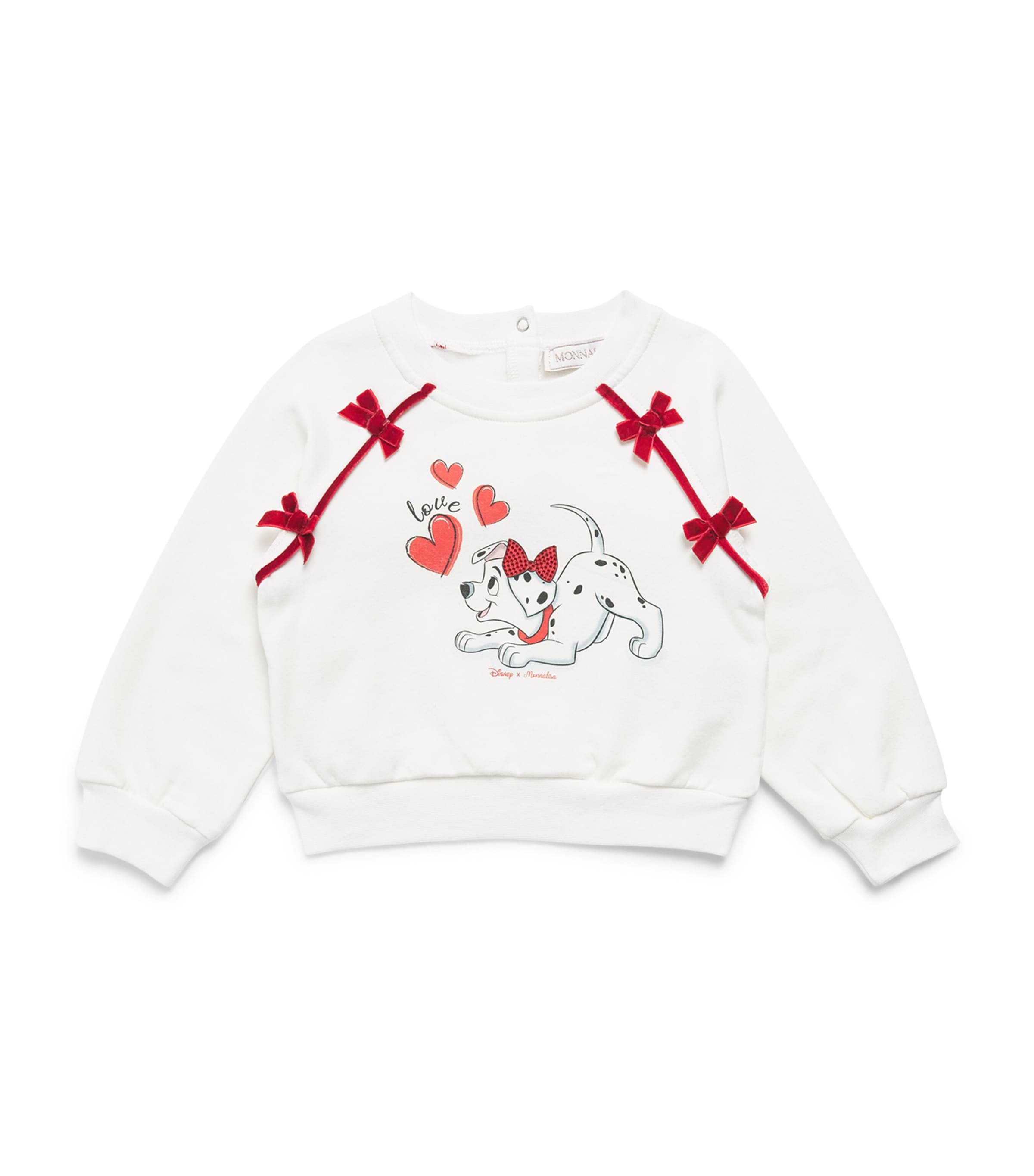 Monnalisa Multi x Disney 101 Dalmatians Sweatshirt (6 Months-6 Years ...