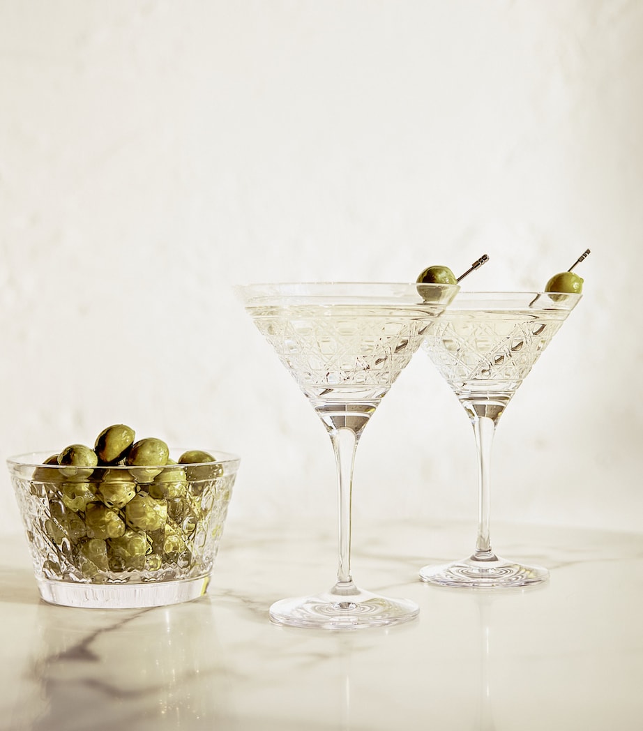 Set of 2 Opulence Martini Glasses (250ml) CLEAR Image 2