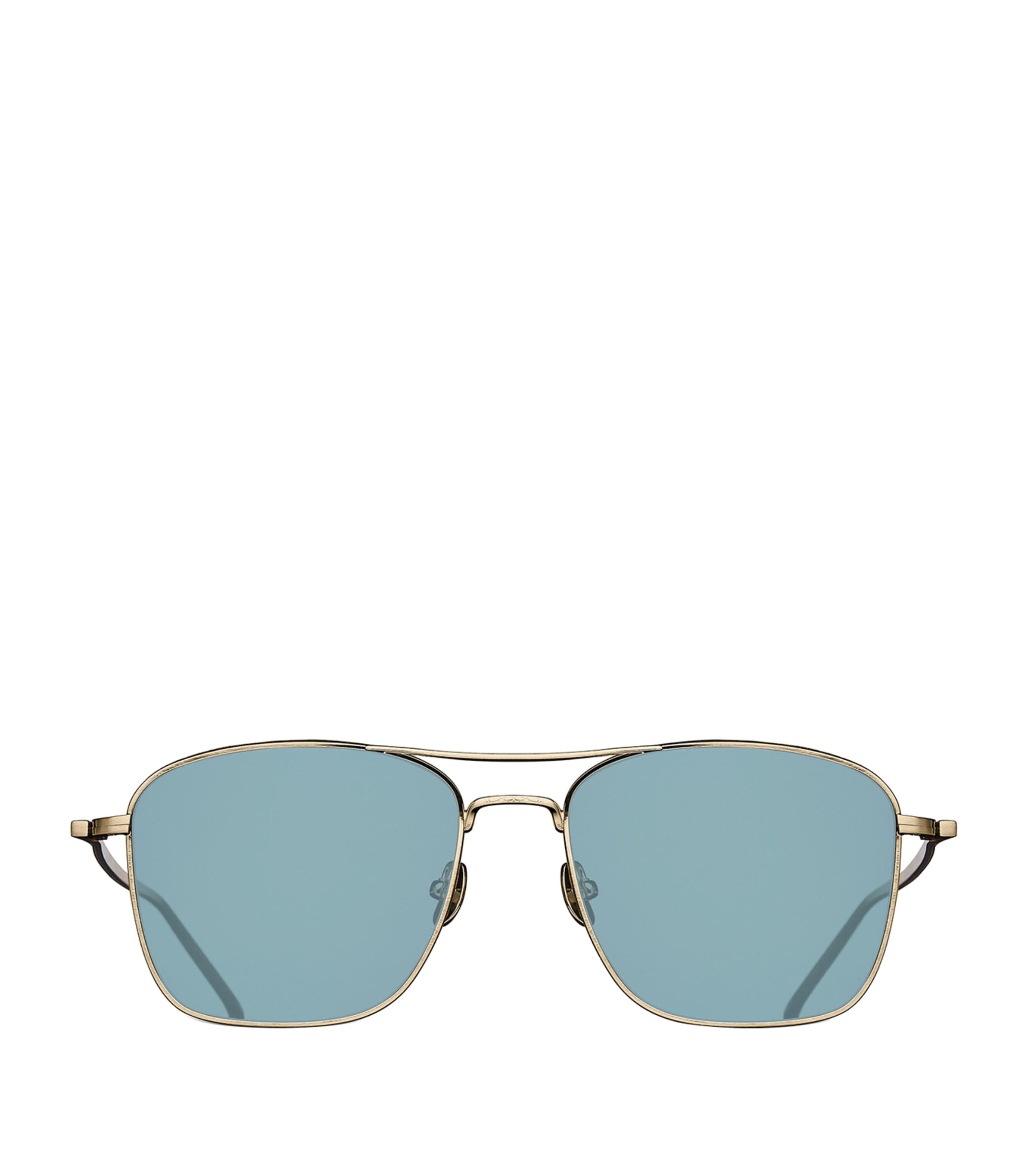 Matsuda Cross-bar Sunglasses In Gold