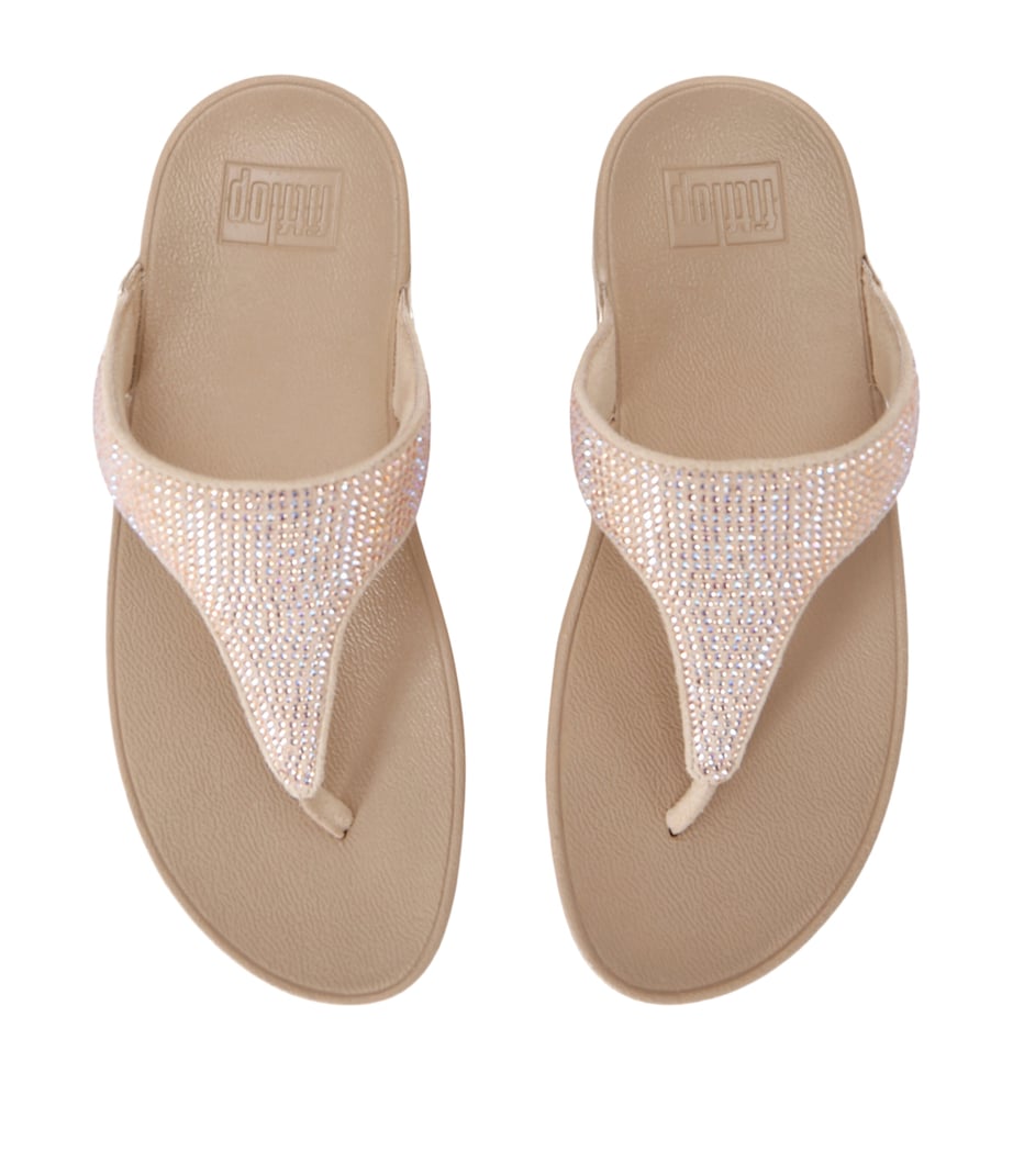 FitFlop Opul Lulu Toe-Post Sandals Beige Image 4