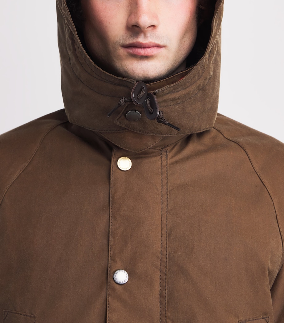 x Paul Smith Waxed Hood TAN Image 4