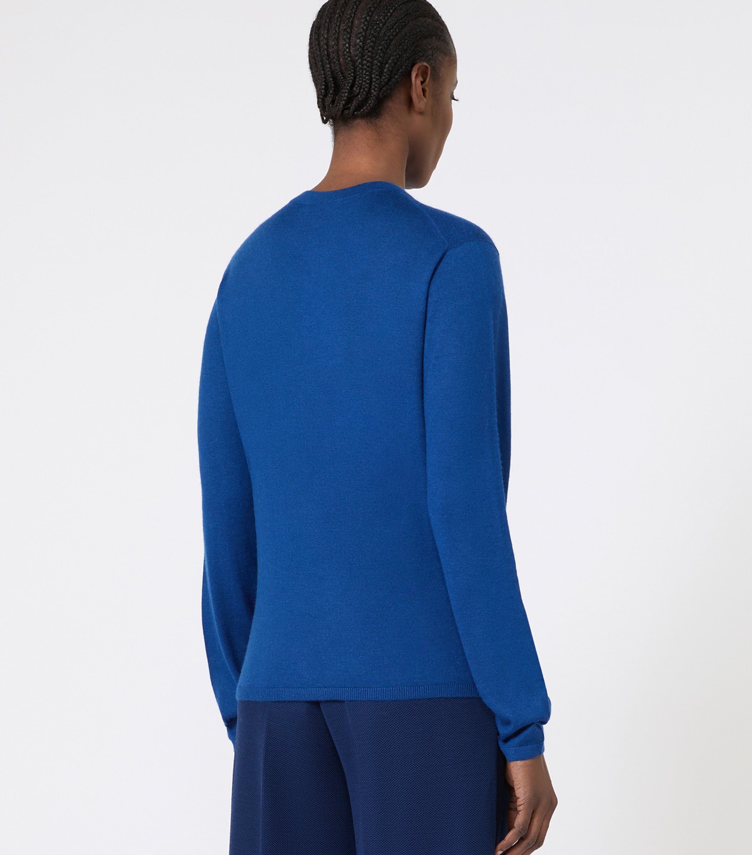 Cashmere Sweater CHINA BLUE Image 3