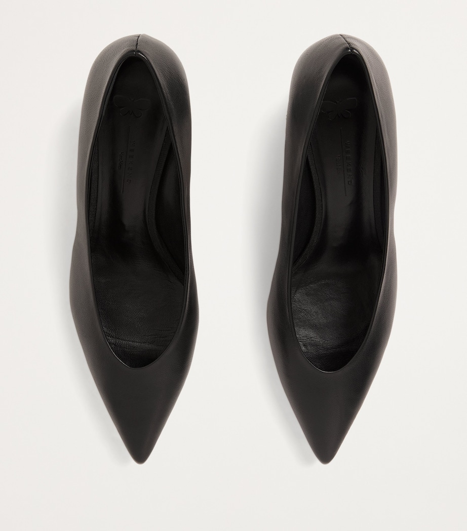 Leather Renza Pumps 65 BLACK Image 2