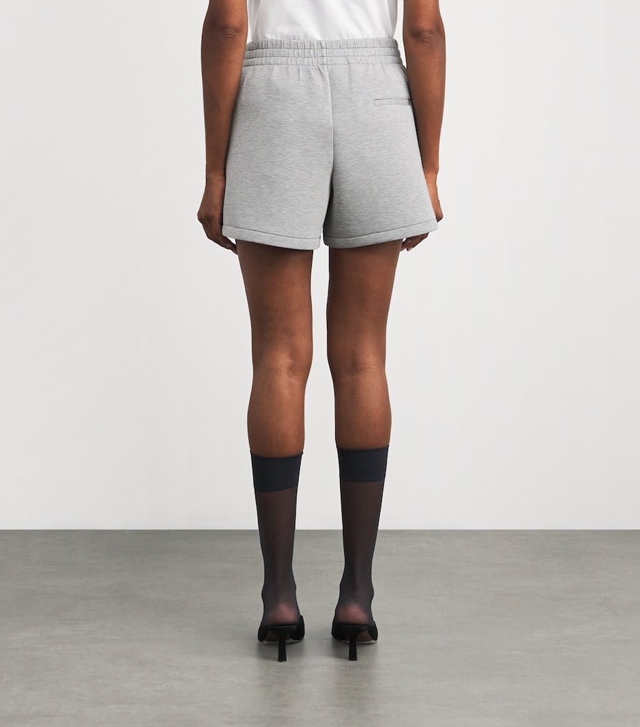 Stretch-Jersey Heather Sweatshorts GREY Image 4