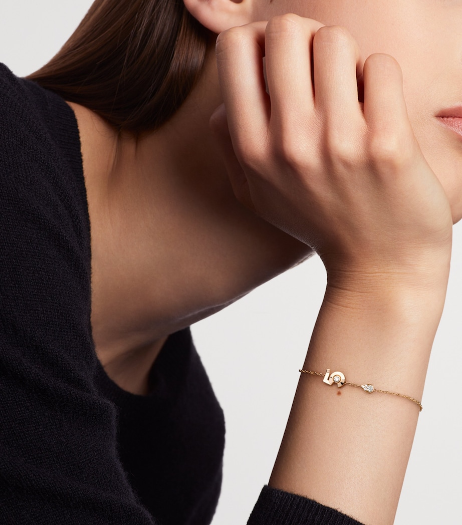 Yellow Gold and Diamond Extrait de N°5 Bracelet BEIGE Image 2