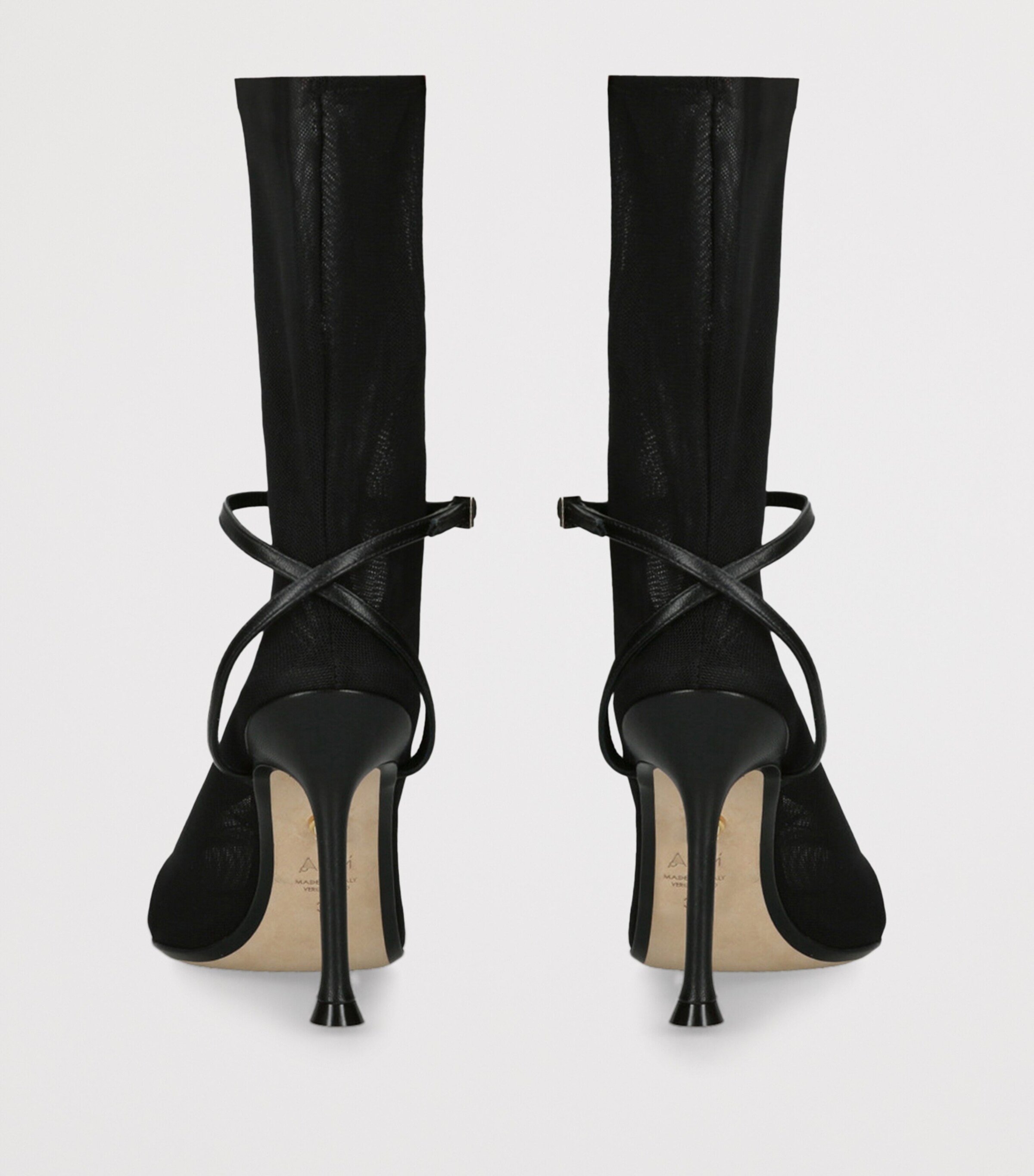 Alevì Clarissa Heeled Ankle Boots 95 Black Image 2