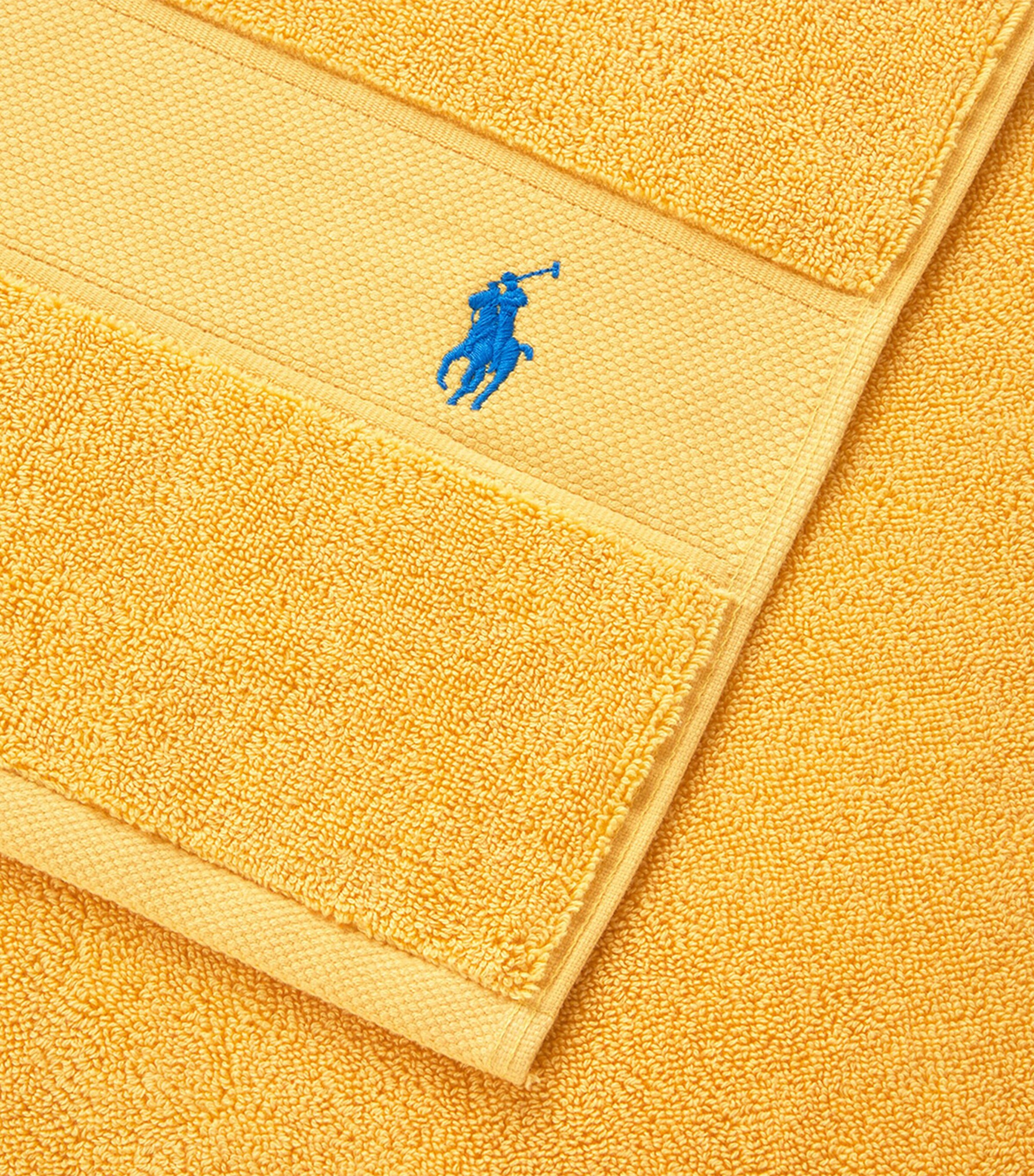Polo Player Bath Towel (70cm x 140cm) YELLOW Image 6