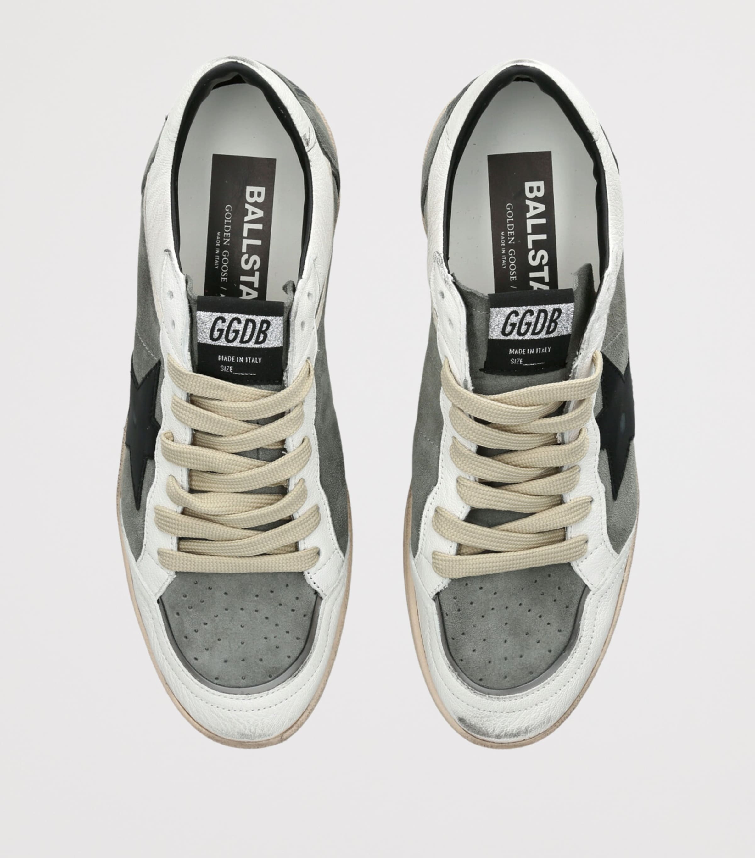Golden Goose Suede Ball Star Sneakers Blue Other Image 4