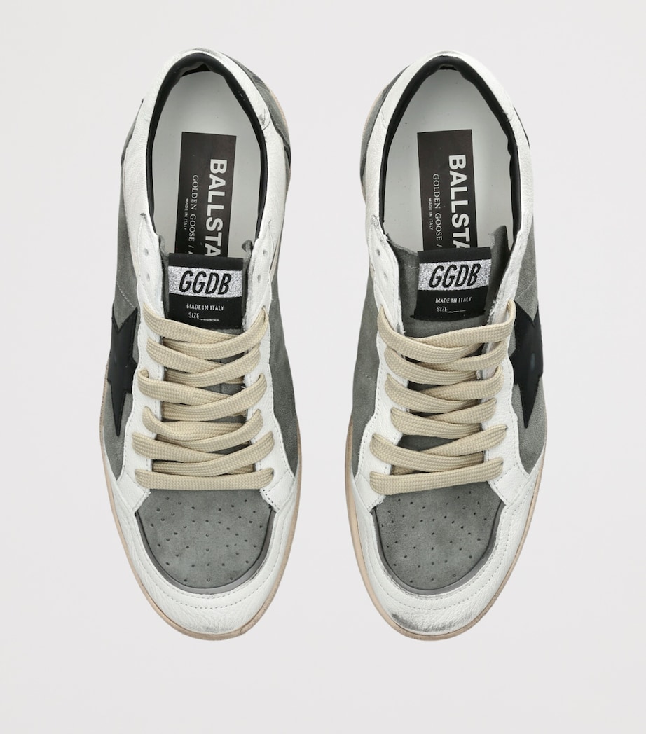Golden Goose Suede Ball Star Sneakers Blue Other Image 4