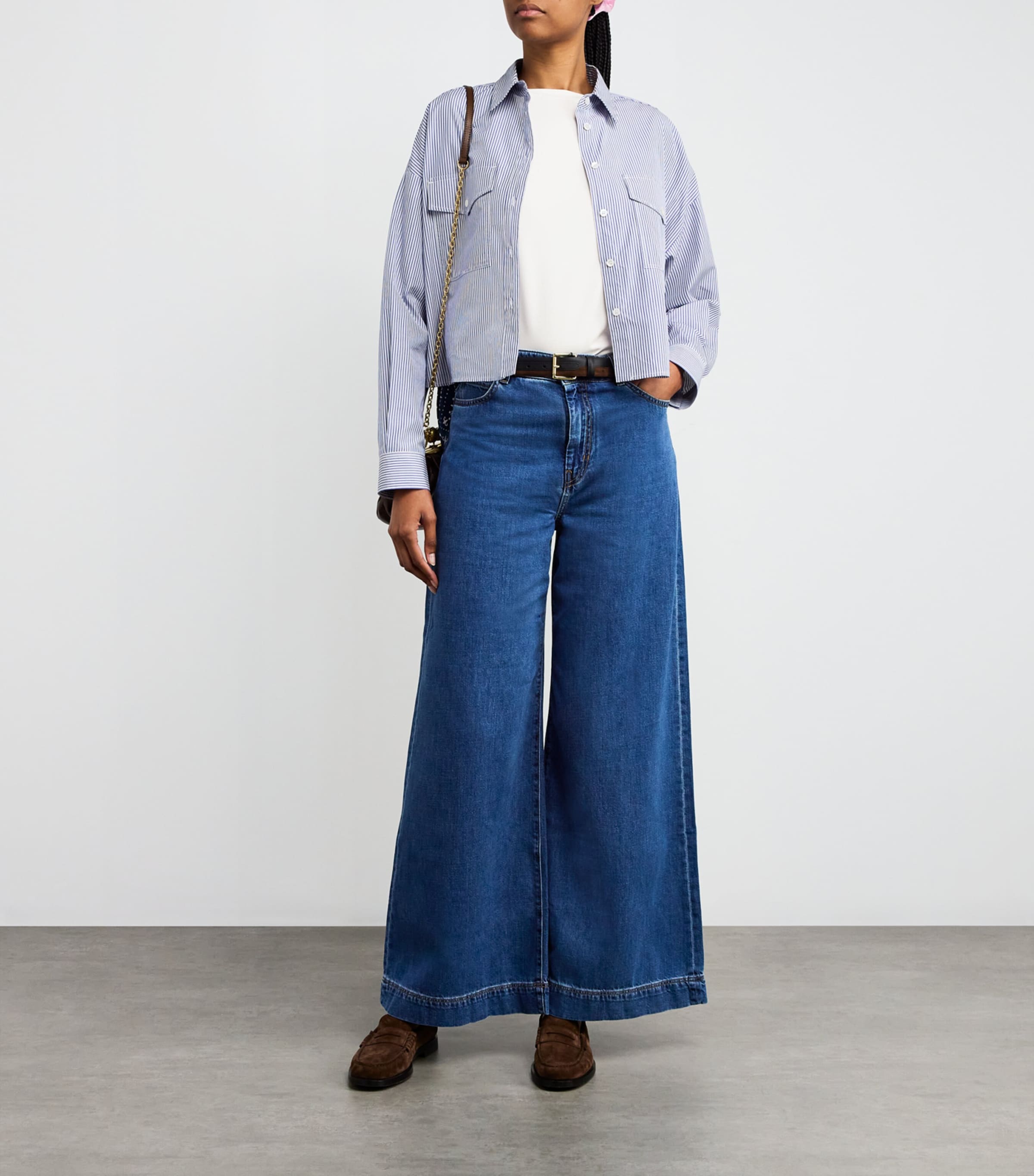 Stretch-Cotton T-Shirt WHITE Image 2