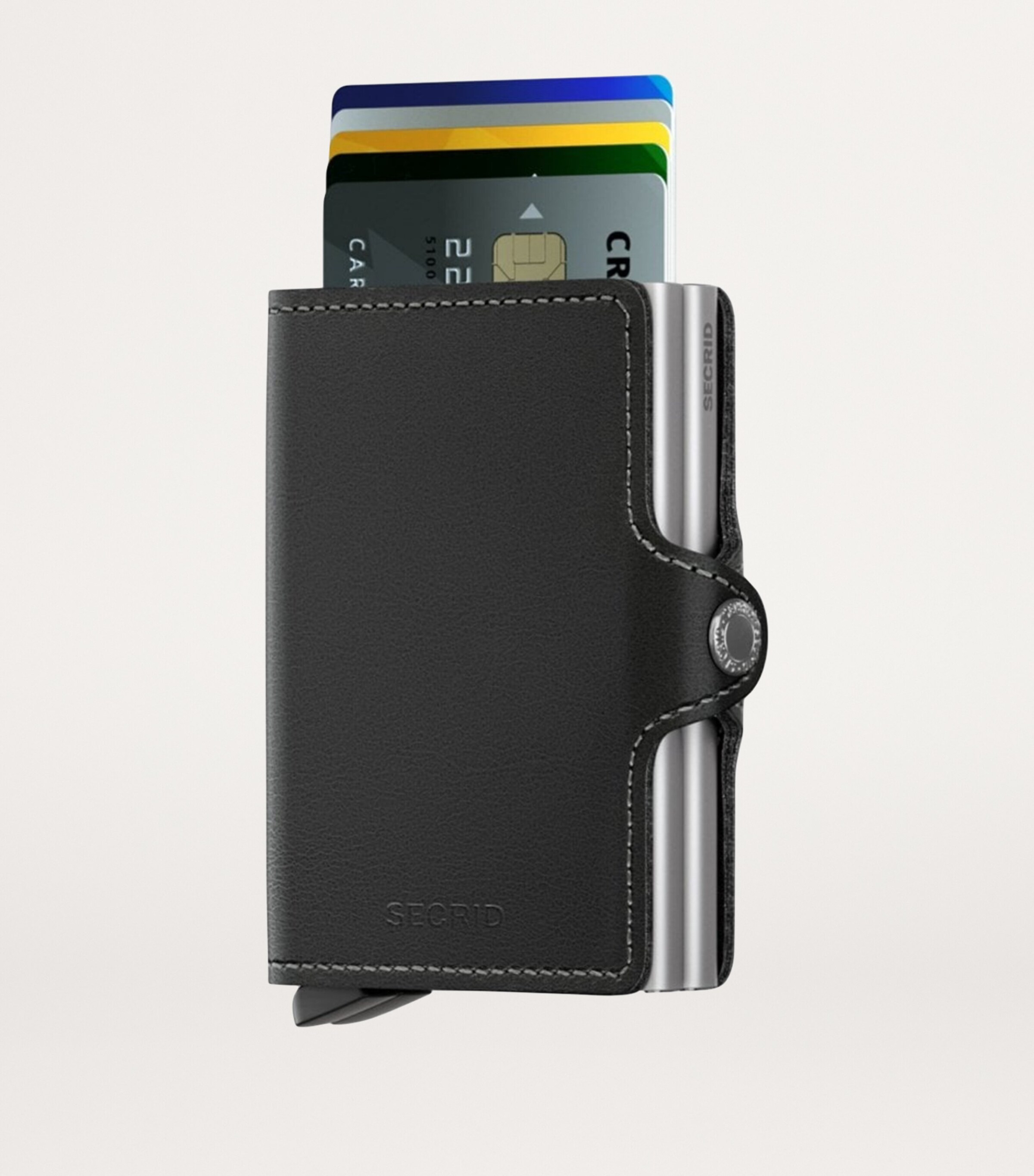 Leather Twinwallet BLACK Image 2