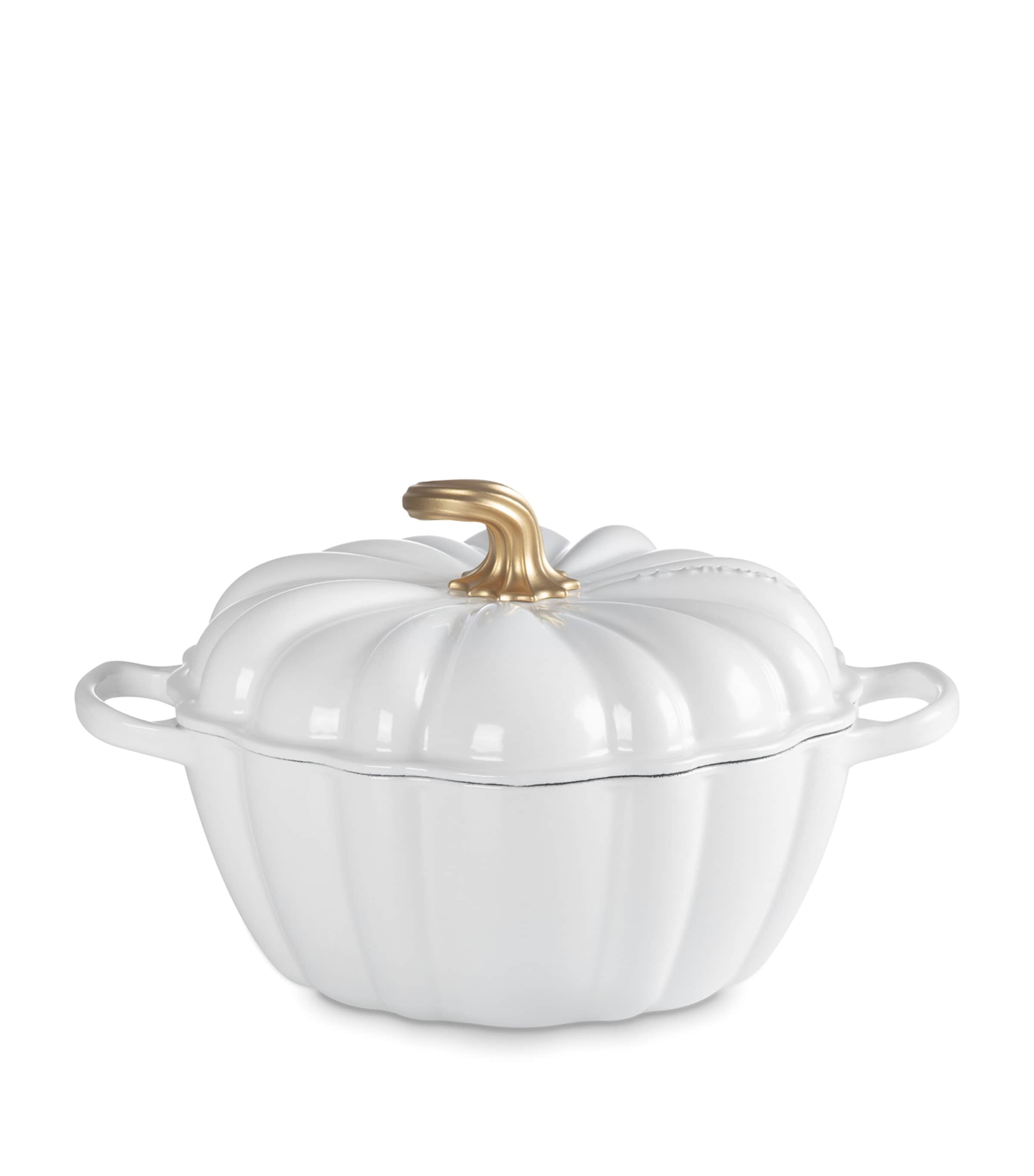 Cast Iron Pumpkin Casserole Dish (24cm) VOLCANIC Image 4