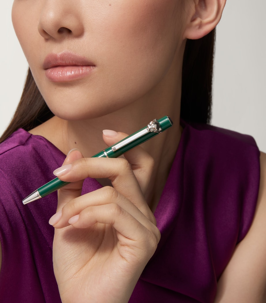Panthère de Cartier Ballpoint Pen GREEN Image 7