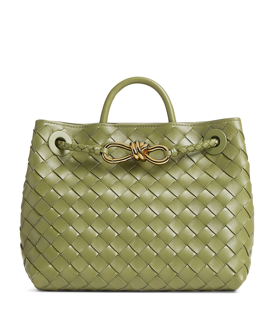 Bottega Veneta Small Lambskin Andiamo Shoulder Bag Image 1