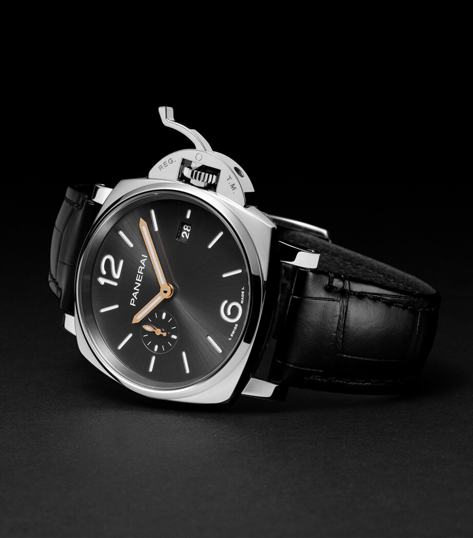 Panerai Stainless Steel Luminor Due Watch 42mm Grey Image 5