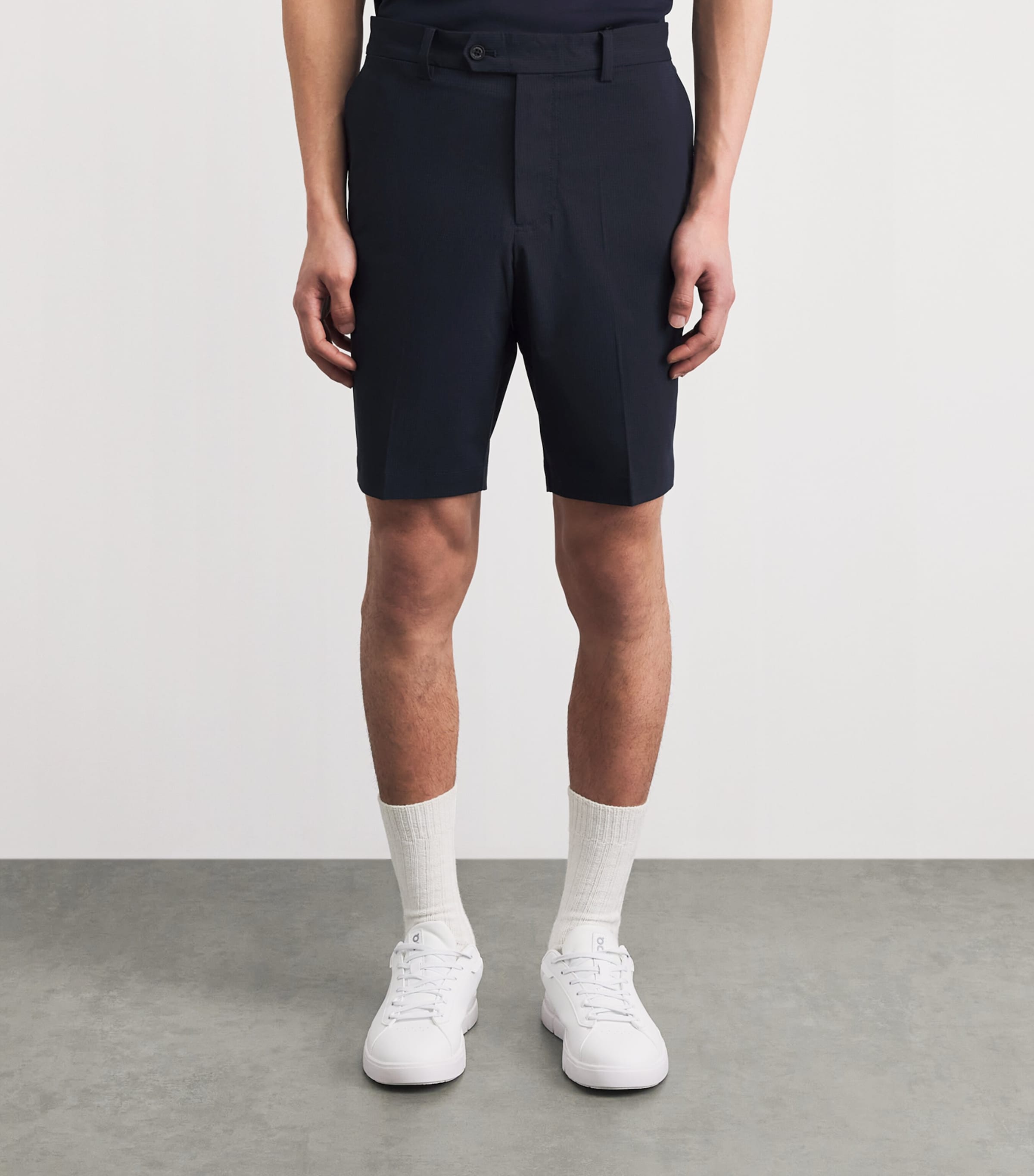 J Lindeberg Mens Vent Shorts Jl Navy Image 5