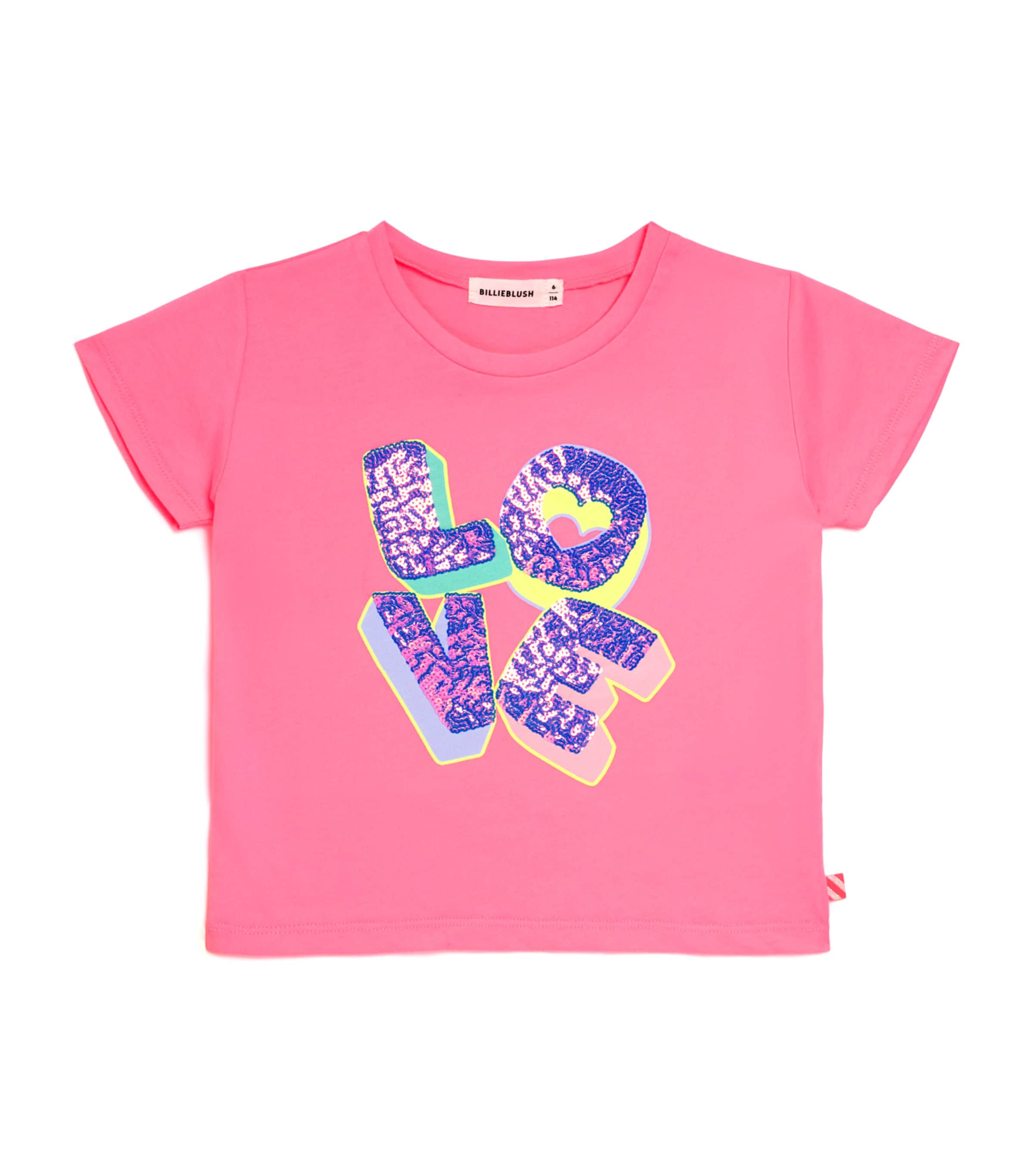 Embellished Graphic T-Shirt (2-12 Years) 499FUSCHIA Image 1
