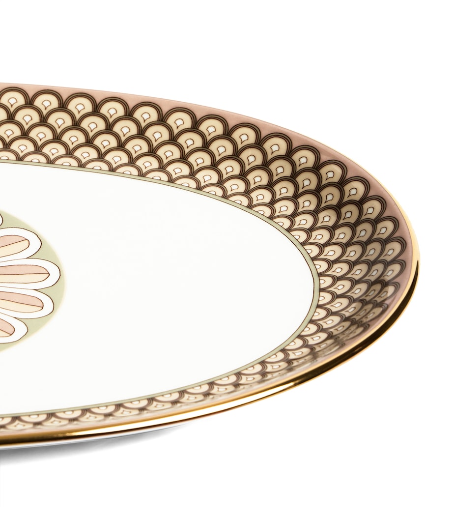 Porcelain Napoli Oval Platter (36cm) DUSTY PINK Image 3