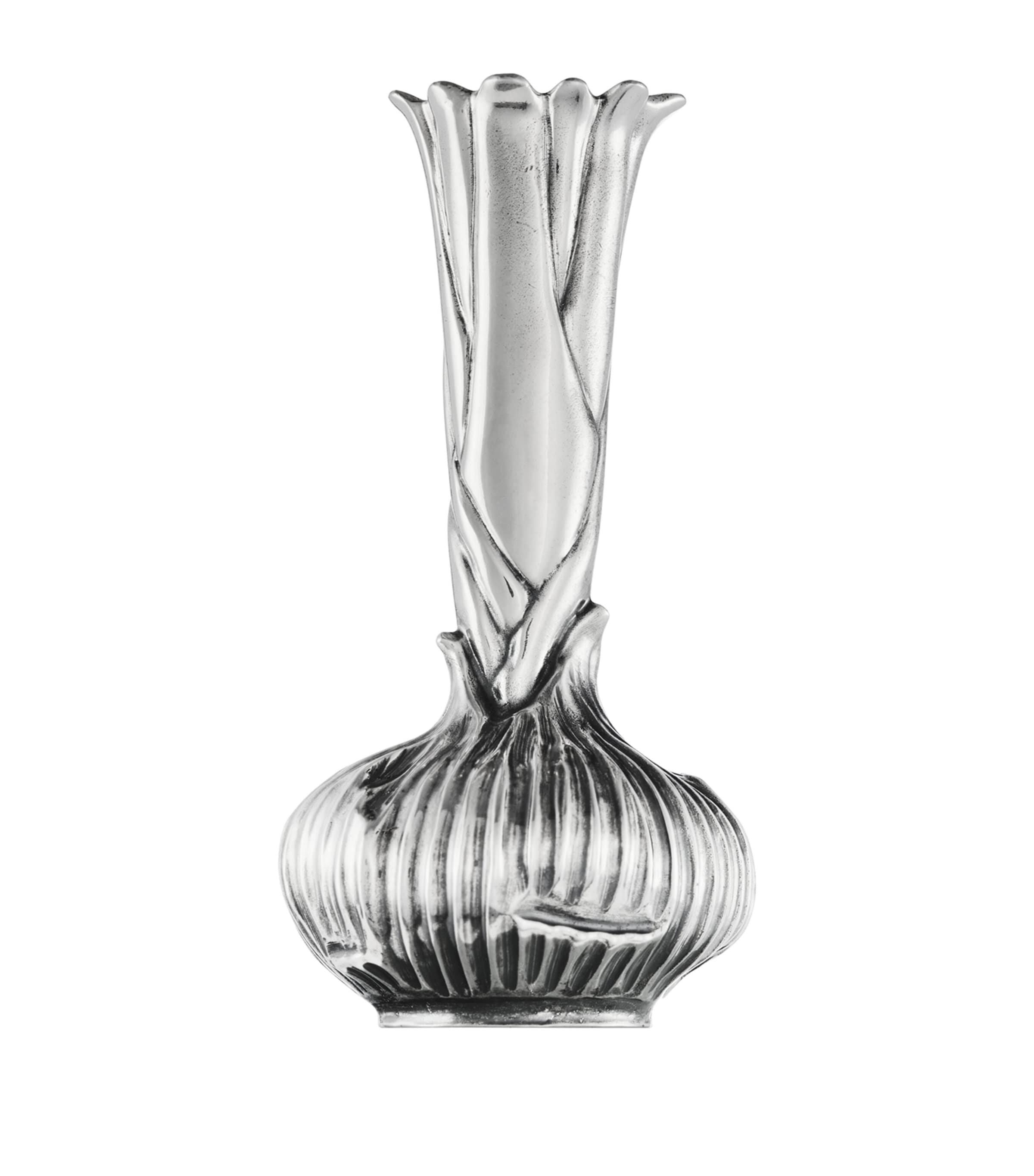 Christofle Silver-plated Onion Vase In Silver