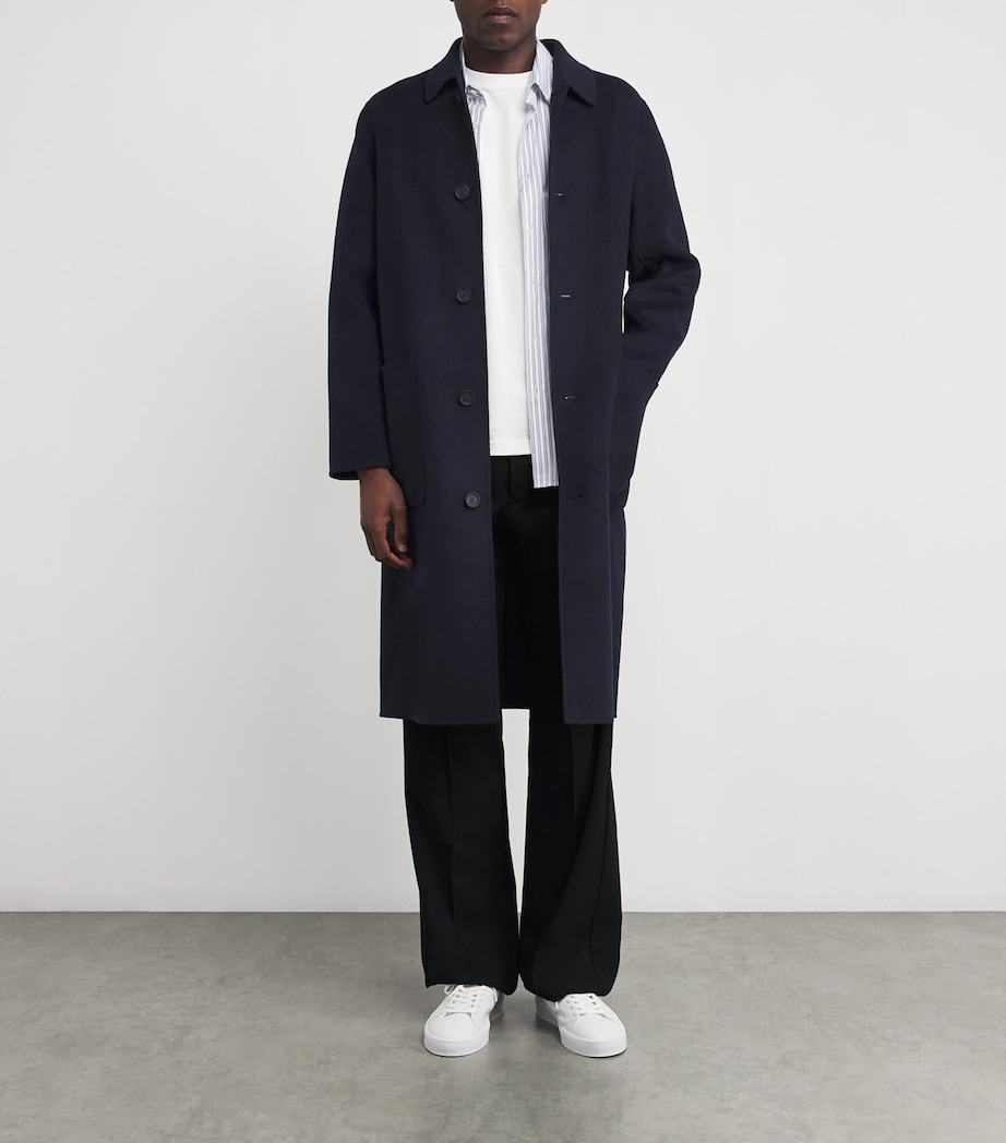 RWS Wool Beckett Coat NAVY Image 2