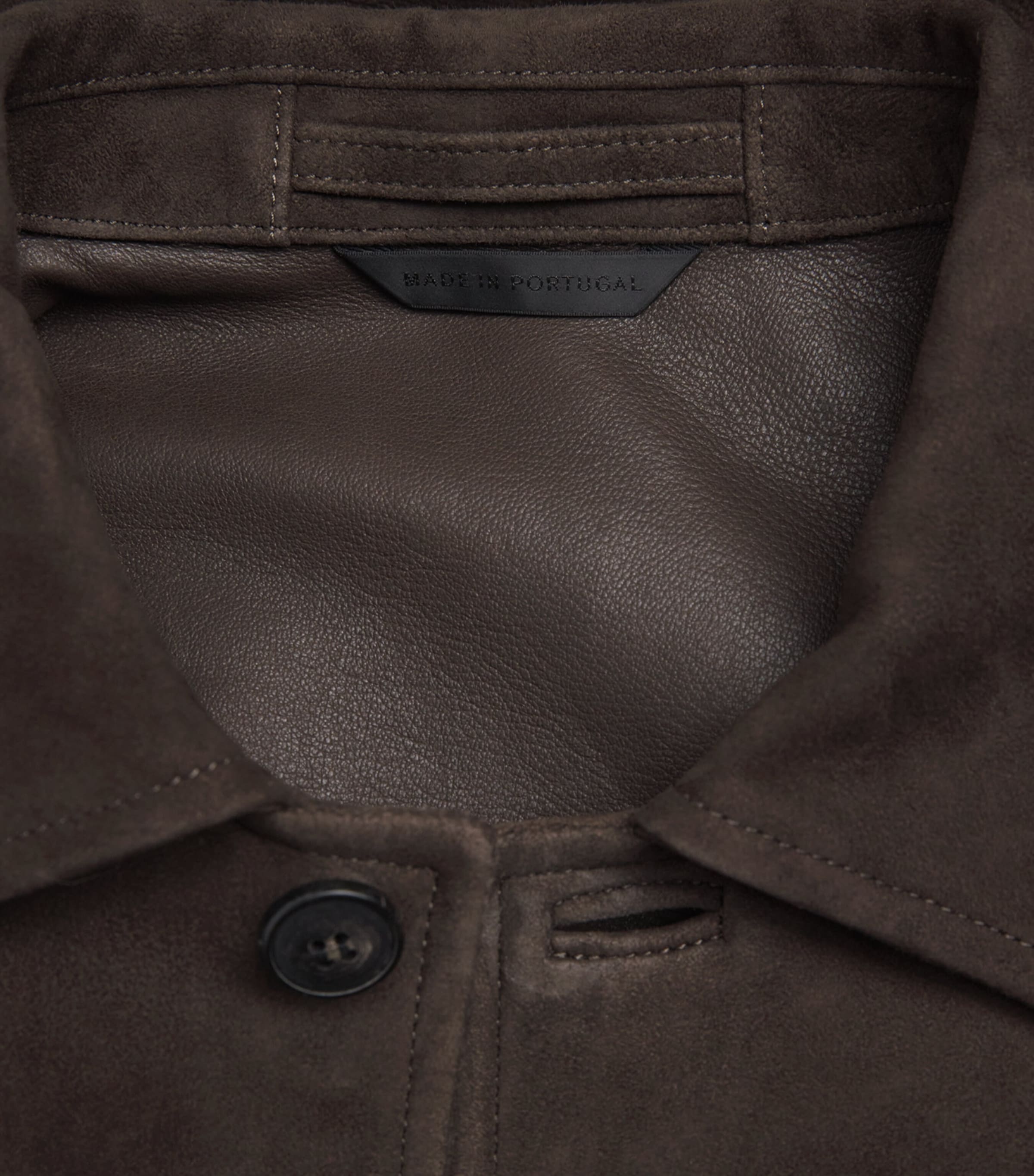 Suede Field Jacket BRGZ DARK BROWN26 Image 6