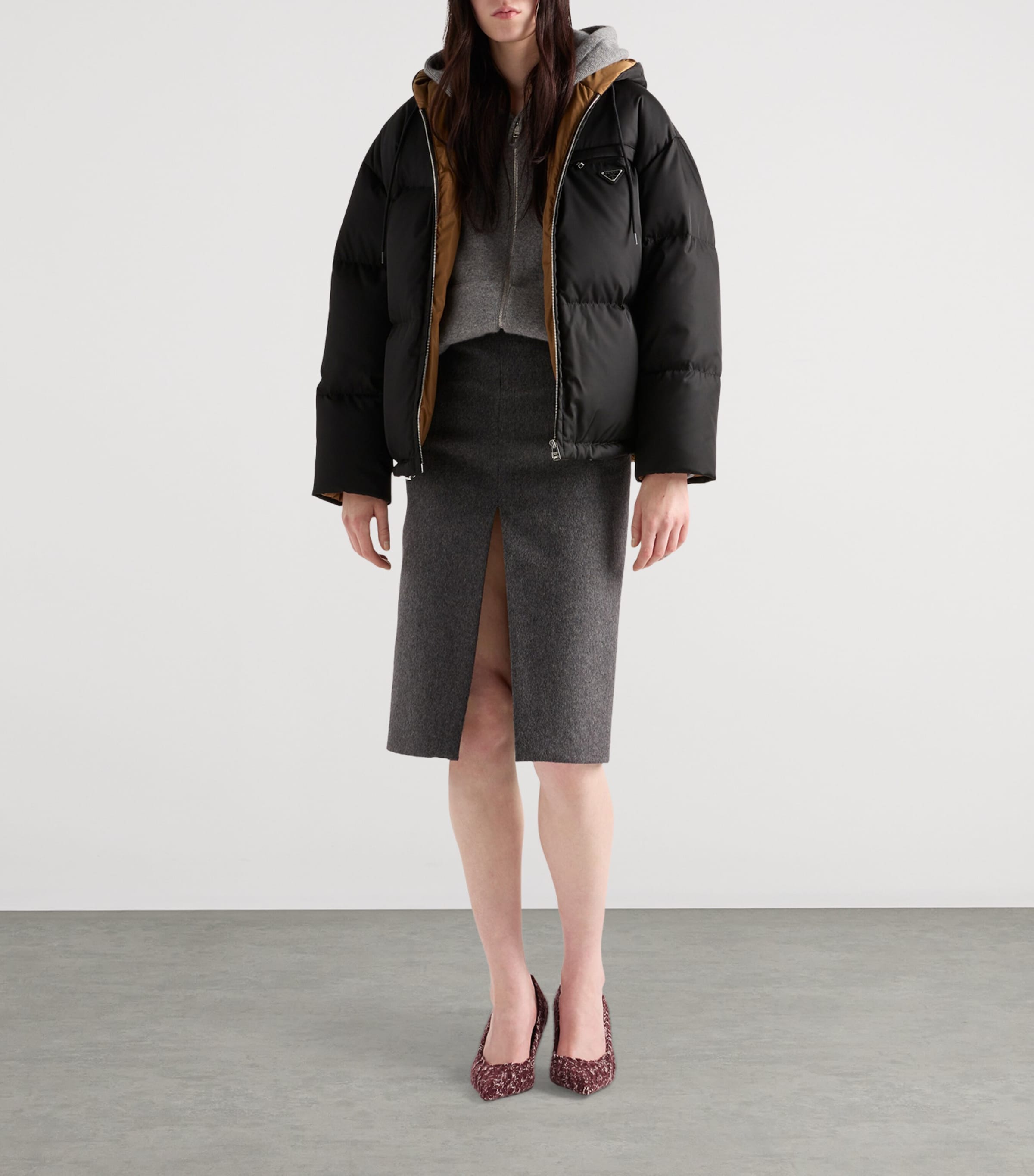 Re-Nylon Down Jacket F0002 Image 2