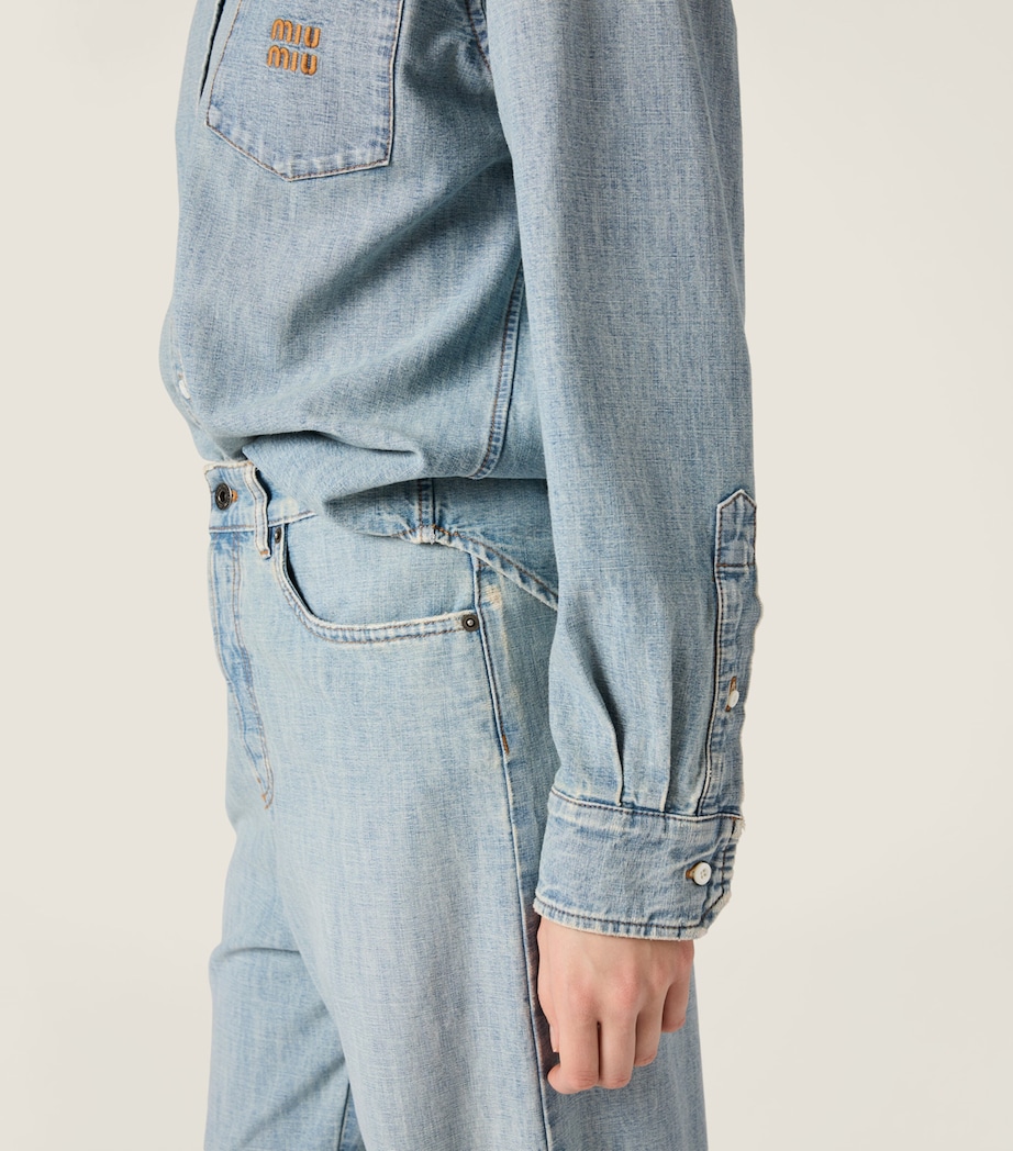 Chambray Shirt F0076 Image 5