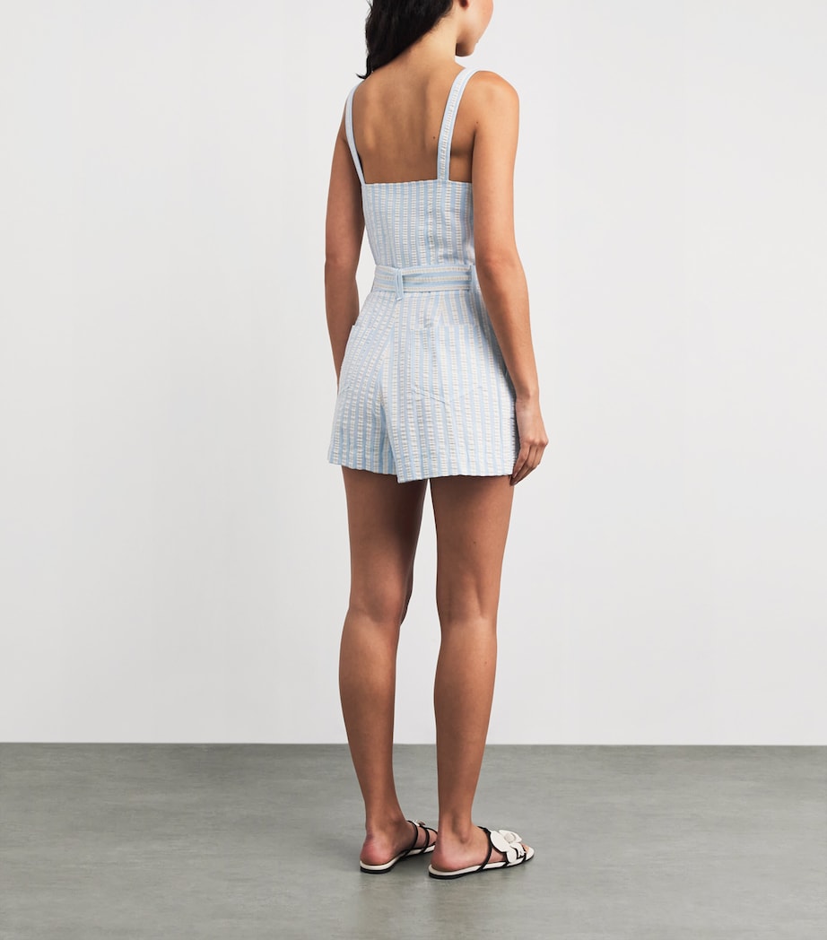 Striped Kai Playsuit HYDRANGEA BLUE SP Image 3