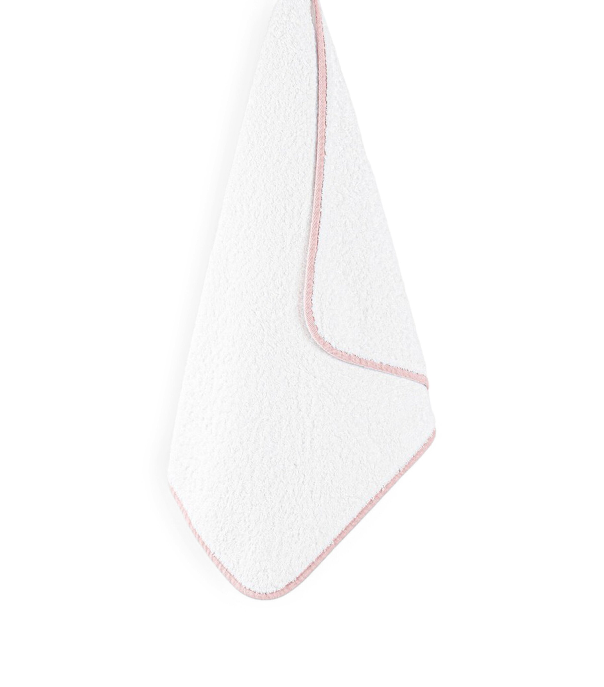 Egyptian Cotton Portobello Hand Towel (50cm x 100cm) WHITE/PEARL Image 3