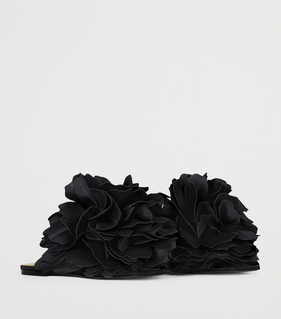Givenchy Leather Boudoir Rose Sandals Black Image 2