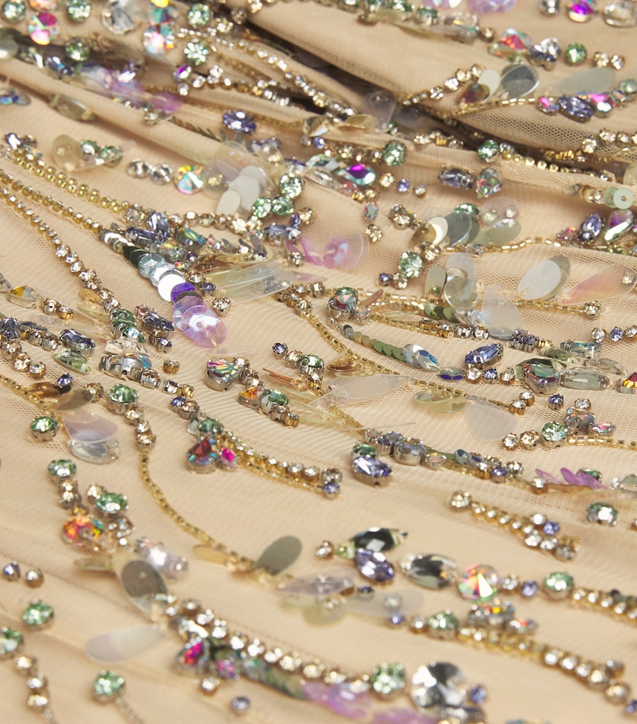 Embellished Kaia Gown ALMOND 2084 Image 5