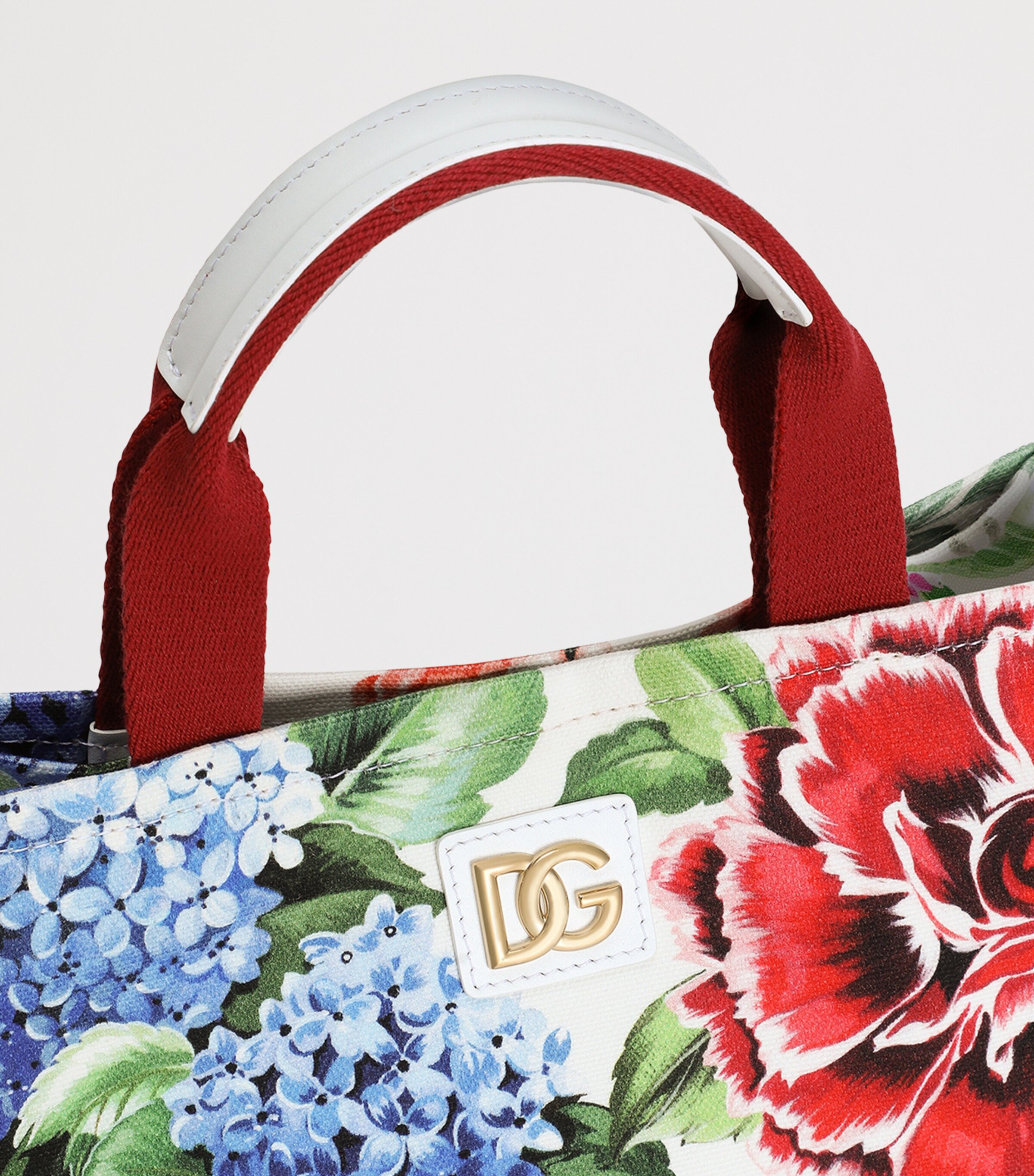 Dolce&Gabbana Kids Multi Floral Print Top-Handle Bag | Harrods US