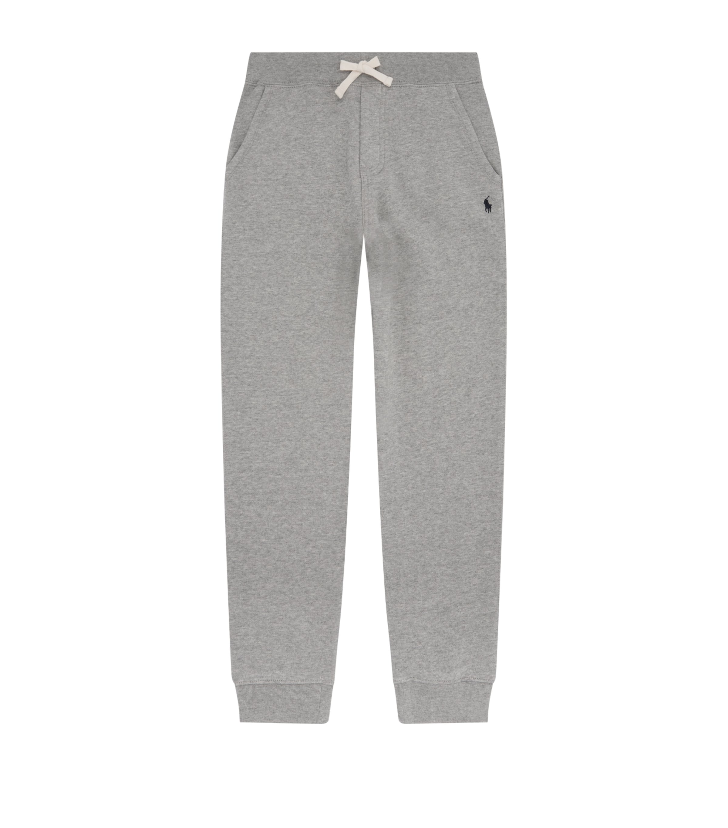 Shop Ralph Lauren Logo Sweatpants In Grey